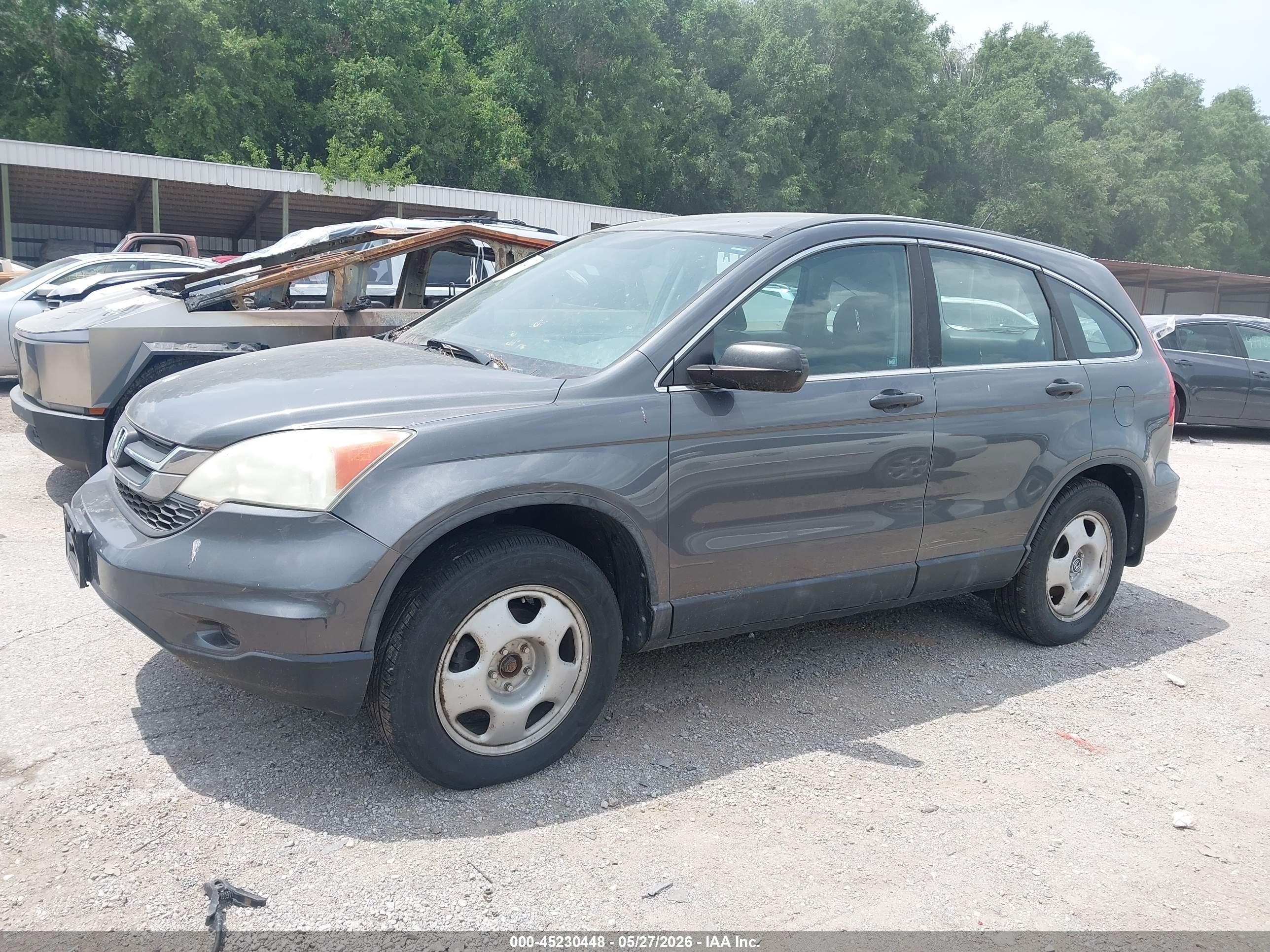 2011 Honda Cr-v Lx Black vin: 5J6RE4H32BL087622
