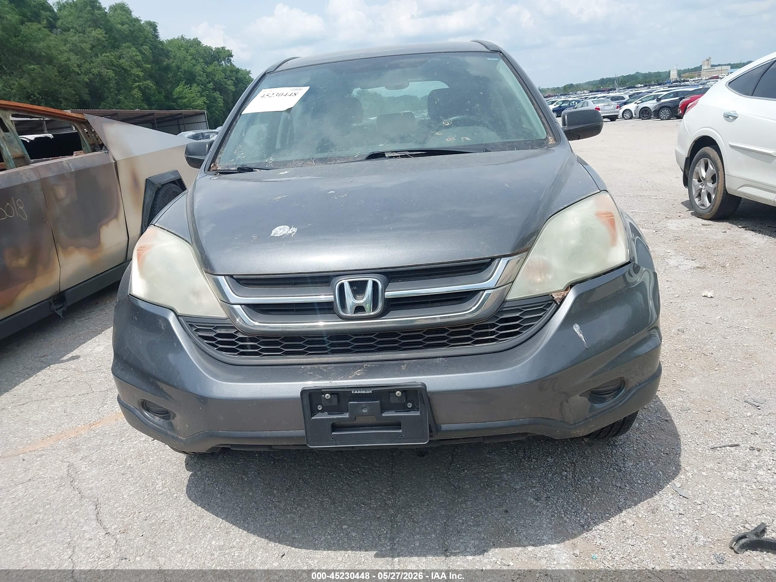 2011 Honda Cr-v Lx Black vin: 5J6RE4H32BL087622