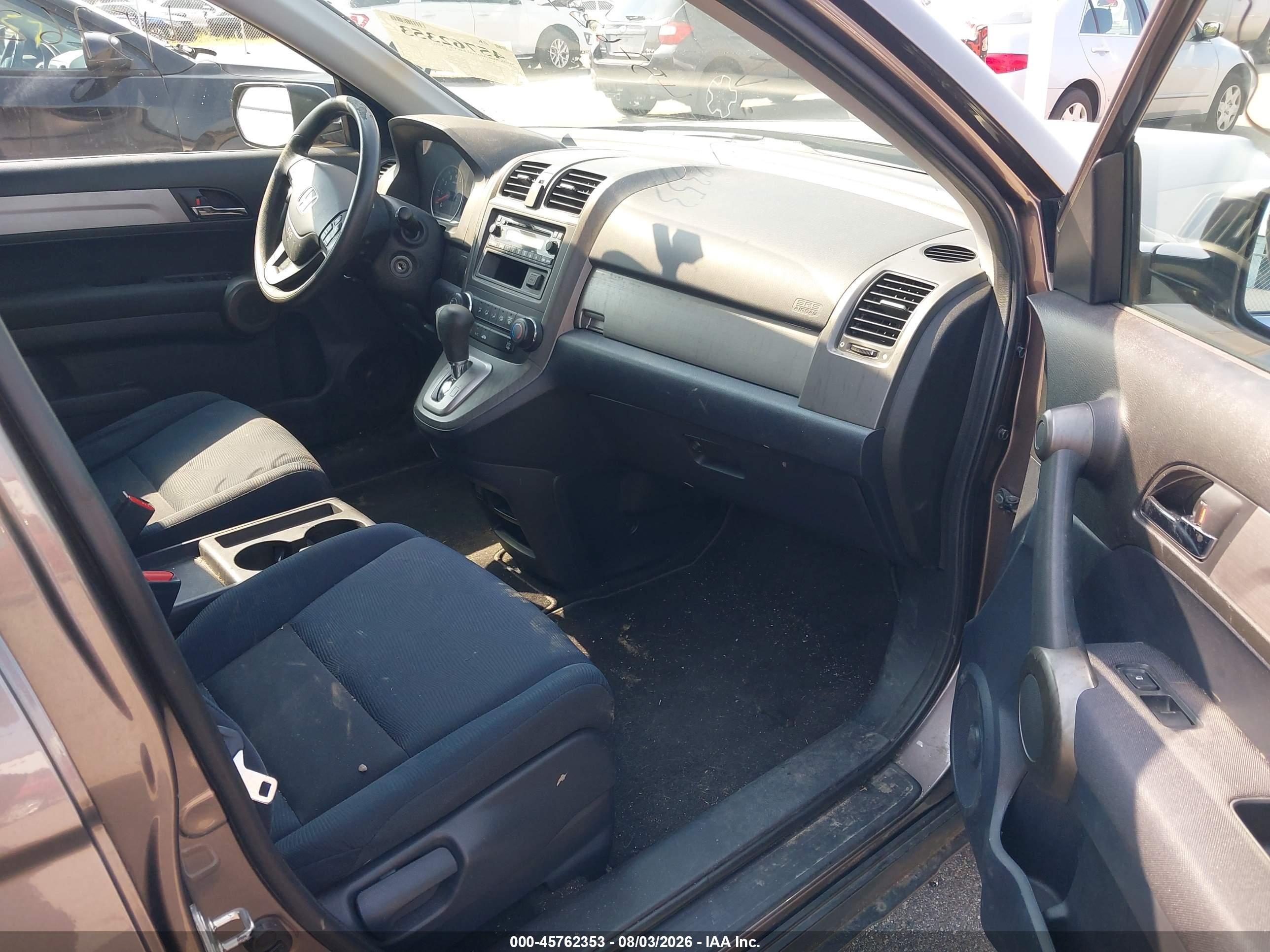 2011 Honda Cr-v Lx Gray vin: 5J6RE4H32BL090455