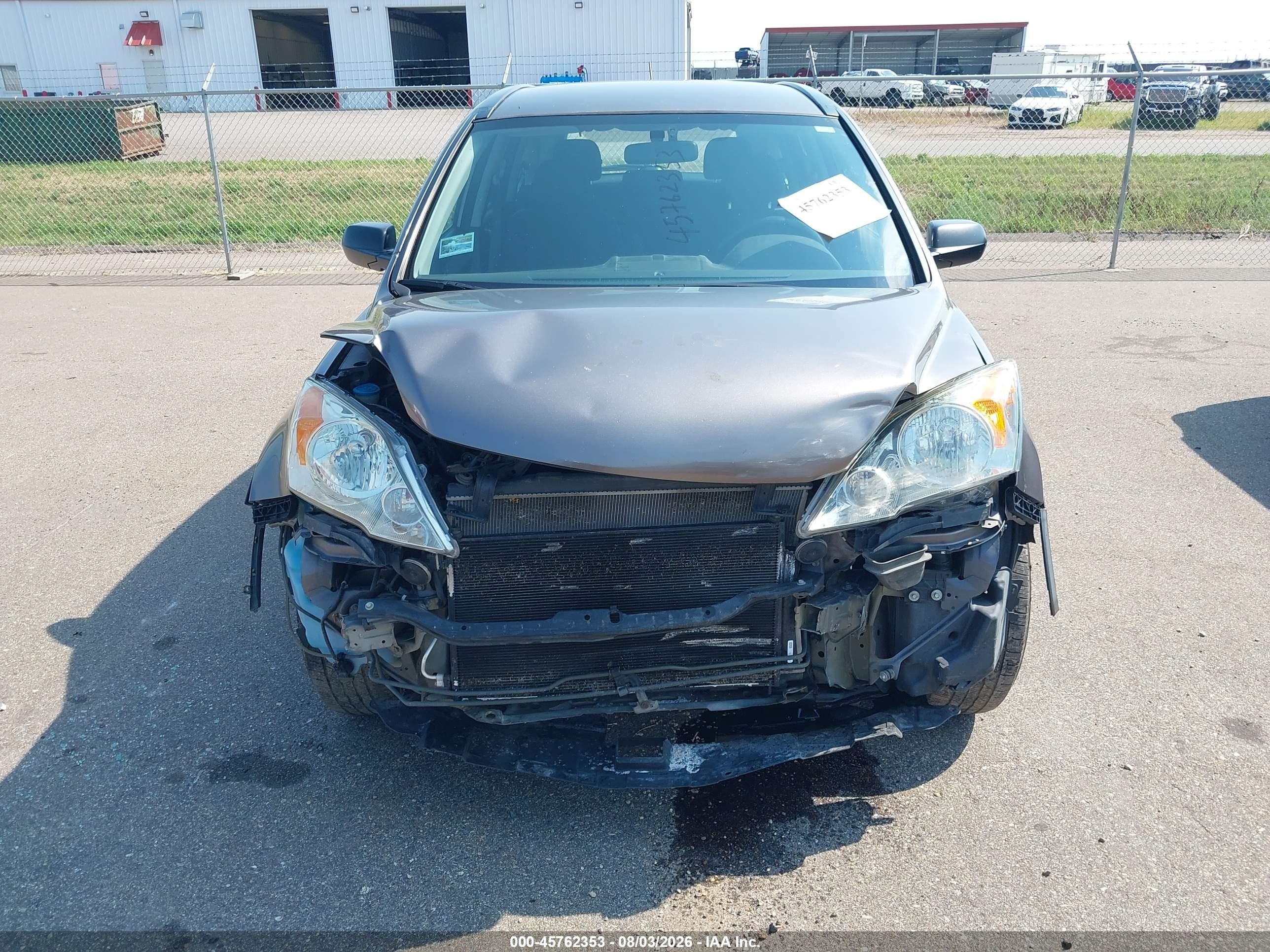 2011 Honda Cr-v Lx Gray vin: 5J6RE4H32BL090455