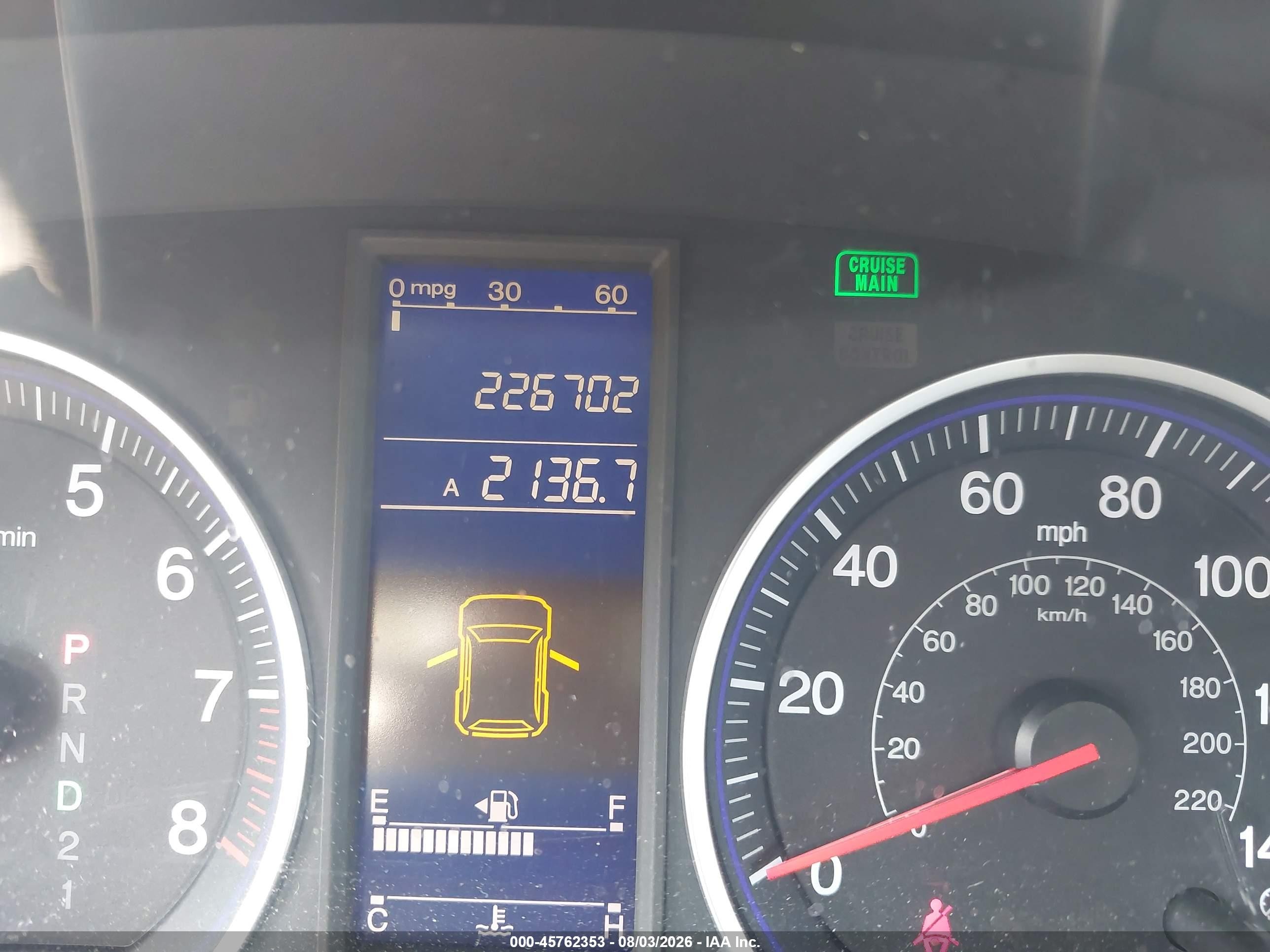2011 Honda Cr-v Lx Gray vin: 5J6RE4H32BL090455
