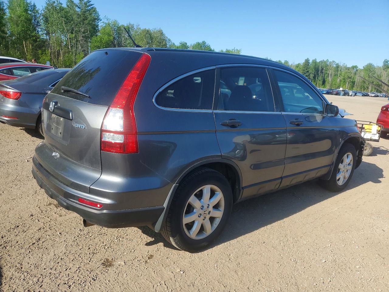 2011 Honda Cr-v Lx Gray vin: 5J6RE4H32BL817352