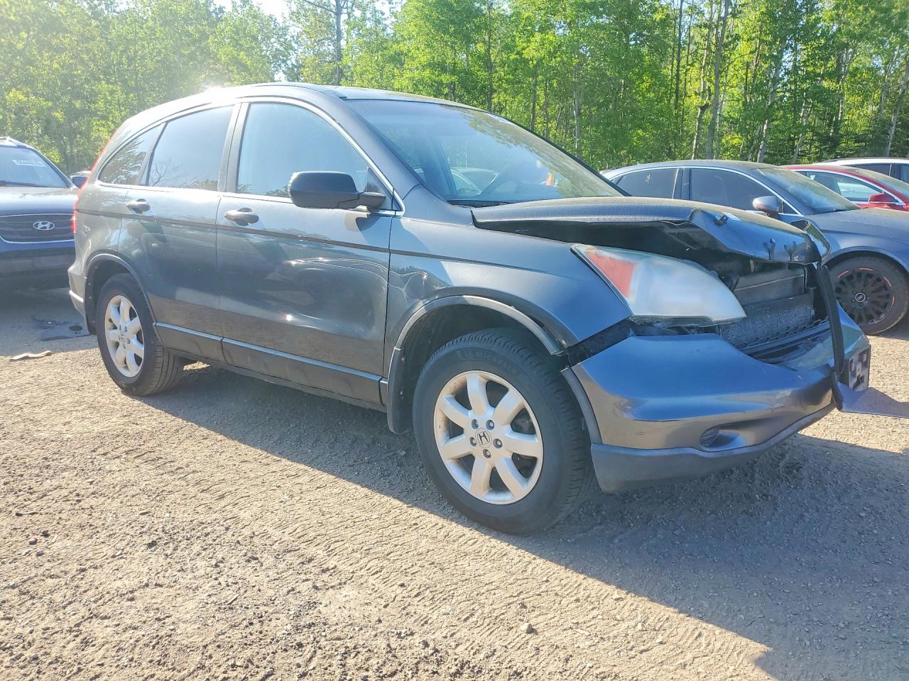 2011 Honda Cr-v Lx Gray vin: 5J6RE4H32BL817352