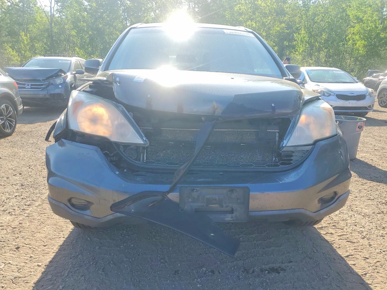 2011 Honda Cr-v Lx Gray vin: 5J6RE4H32BL817352