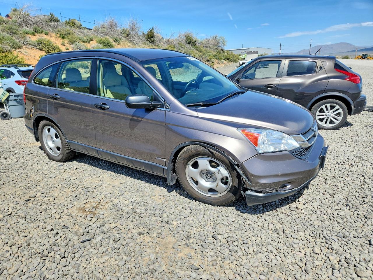 2010 Honda Cr-v Lx Charcoal vin: 5J6RE4H33AL008490