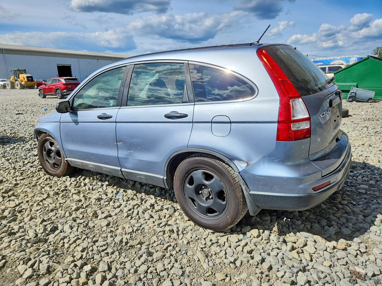 2010 Honda Cr-v Lx Blue vin: 5J6RE4H33AL011390