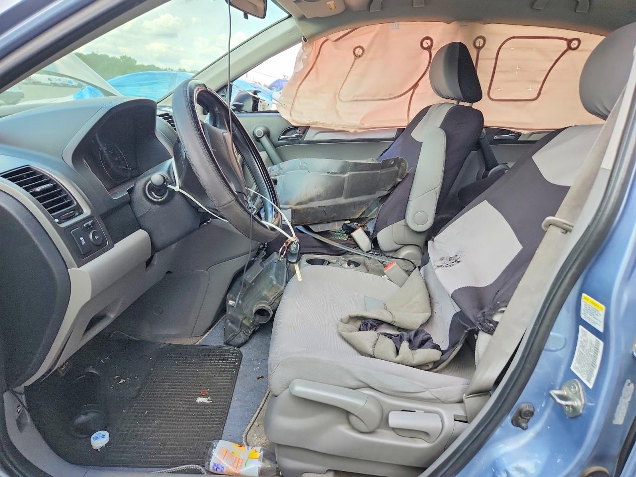 2010 Honda Cr-v Lx Blue vin: 5J6RE4H33AL011390