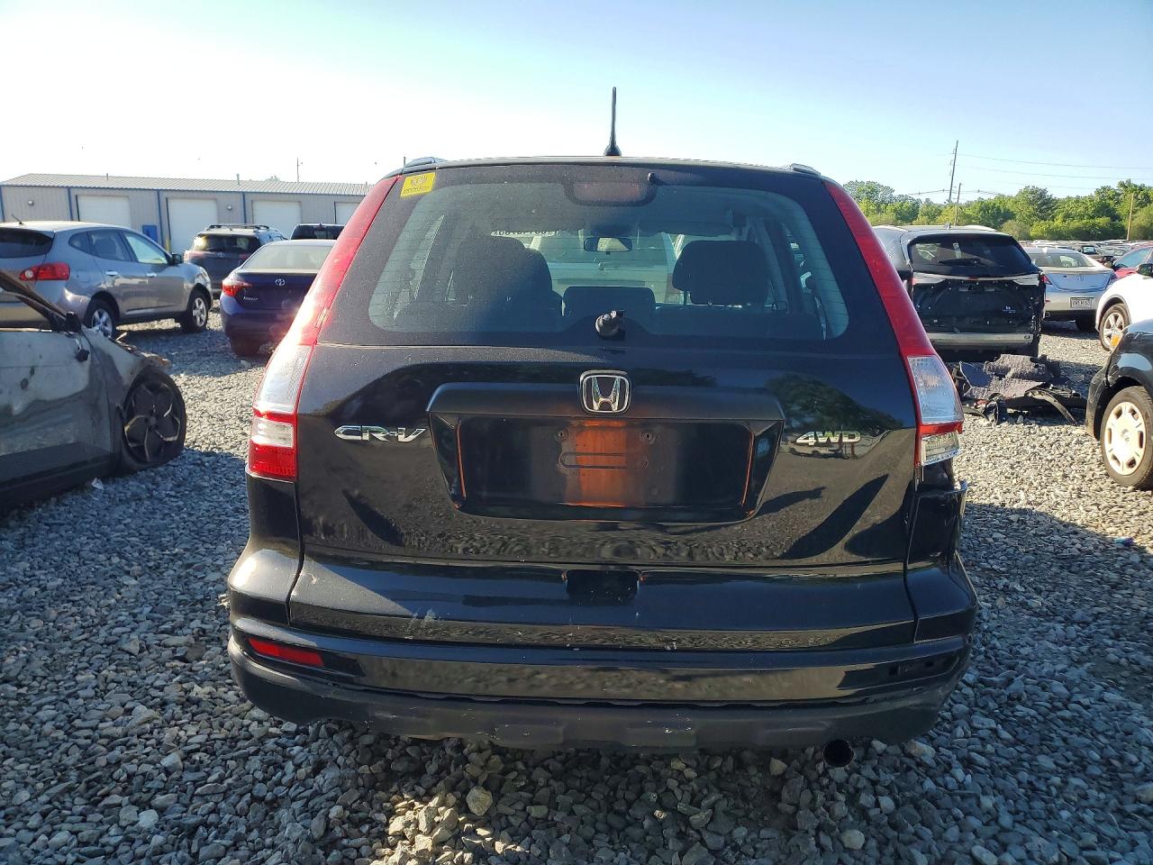 2010 Honda Cr-v Lx Black vin: 5J6RE4H33AL021420