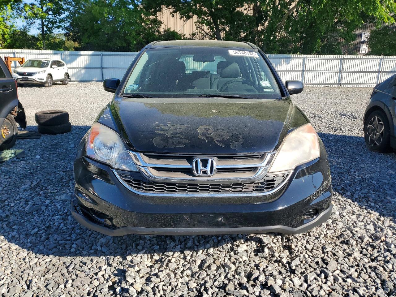 2010 Honda Cr-v Lx Black vin: 5J6RE4H33AL021420