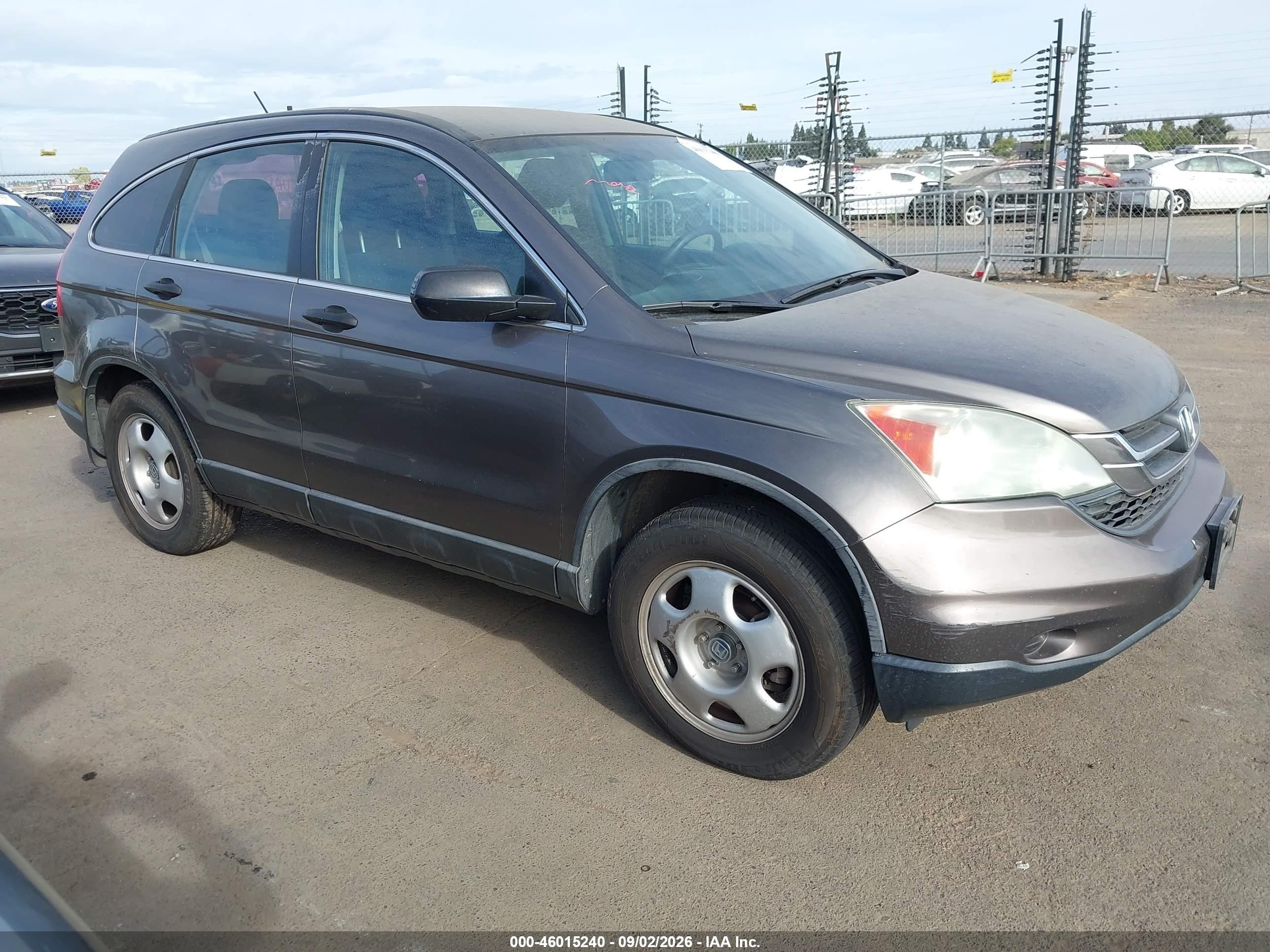 2010 Honda Cr-v Lx Brown vin: 5J6RE4H33AL022308