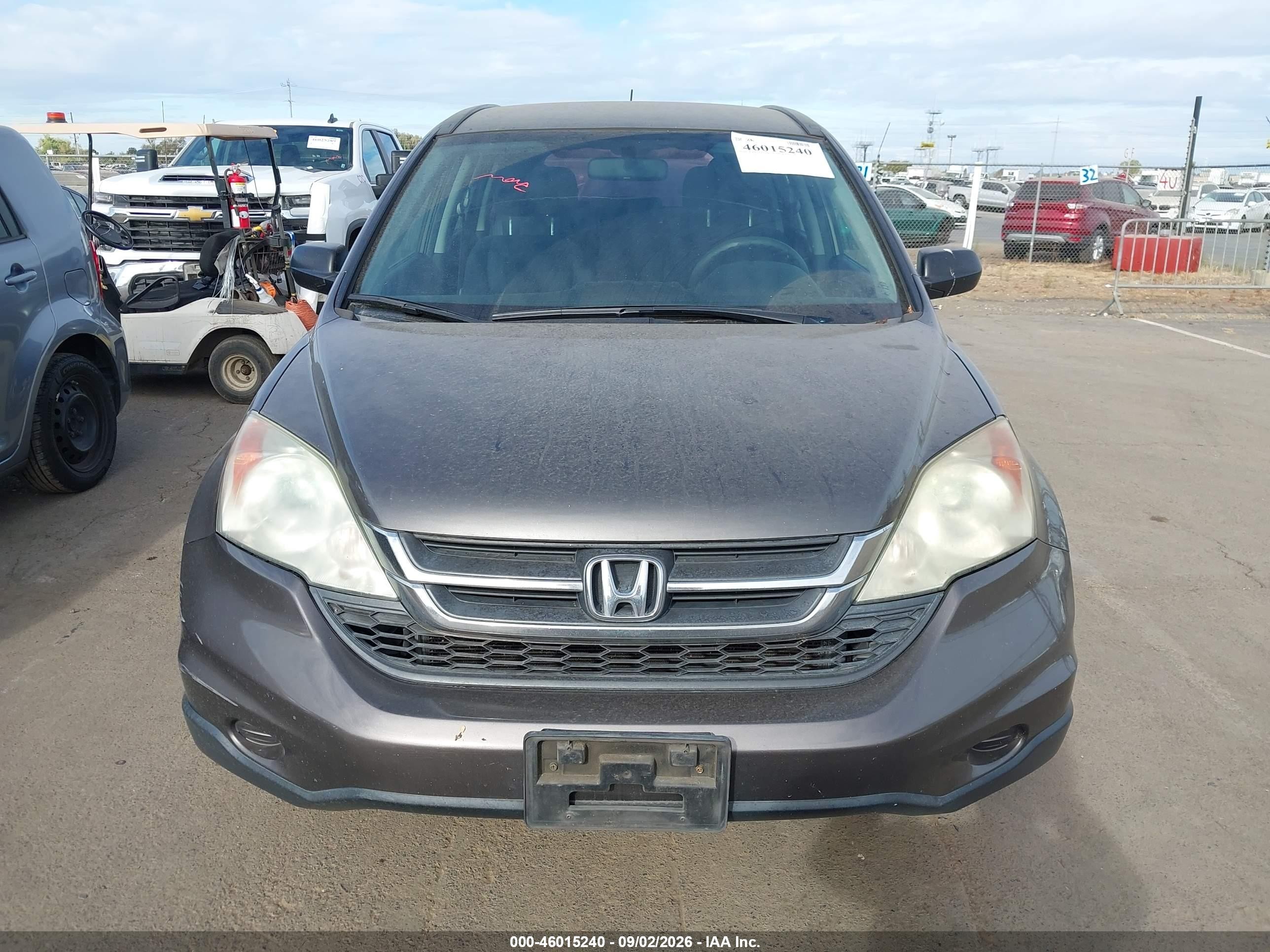 2010 Honda Cr-v Lx Brown vin: 5J6RE4H33AL022308
