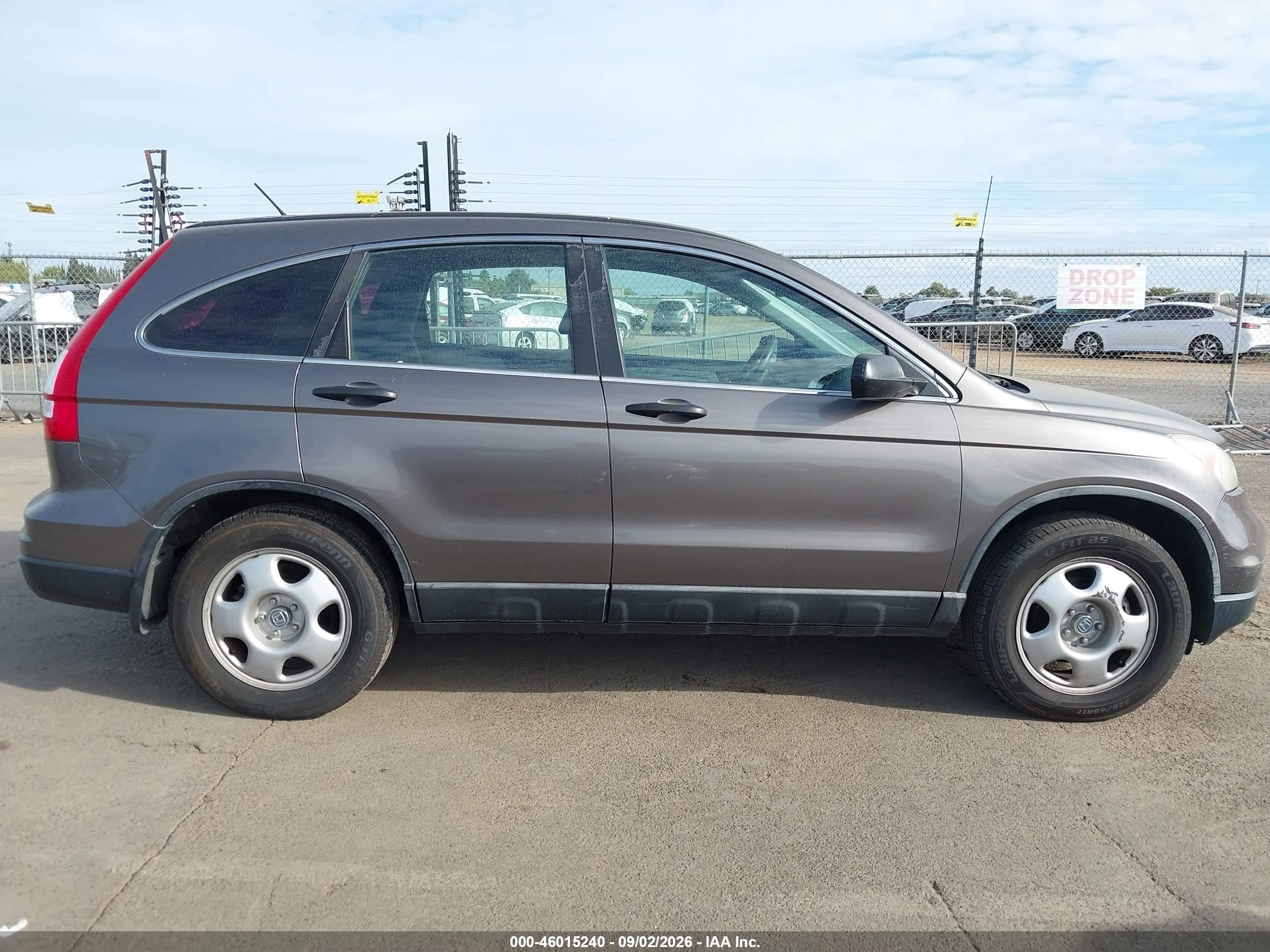 2010 Honda Cr-v Lx Brown vin: 5J6RE4H33AL022308