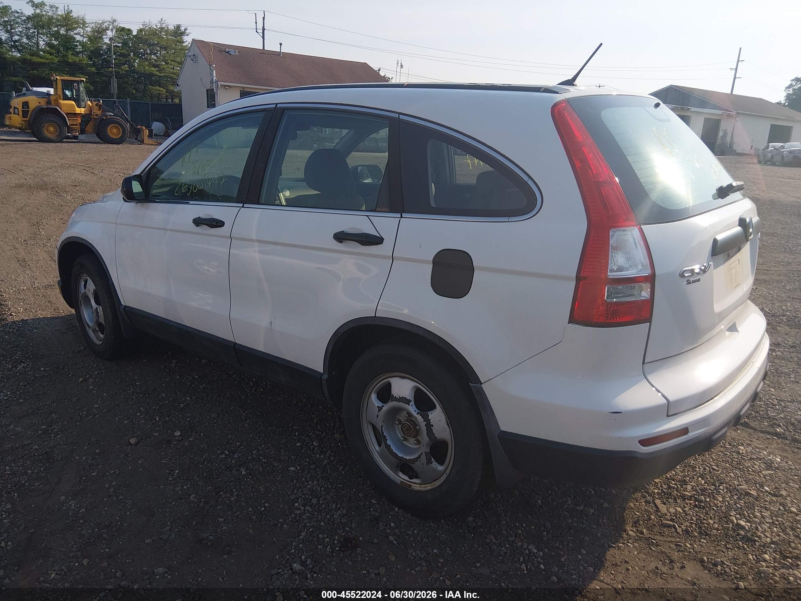 2010 Honda Cr-v Lx Белый vin: 5J6RE4H33AL045216