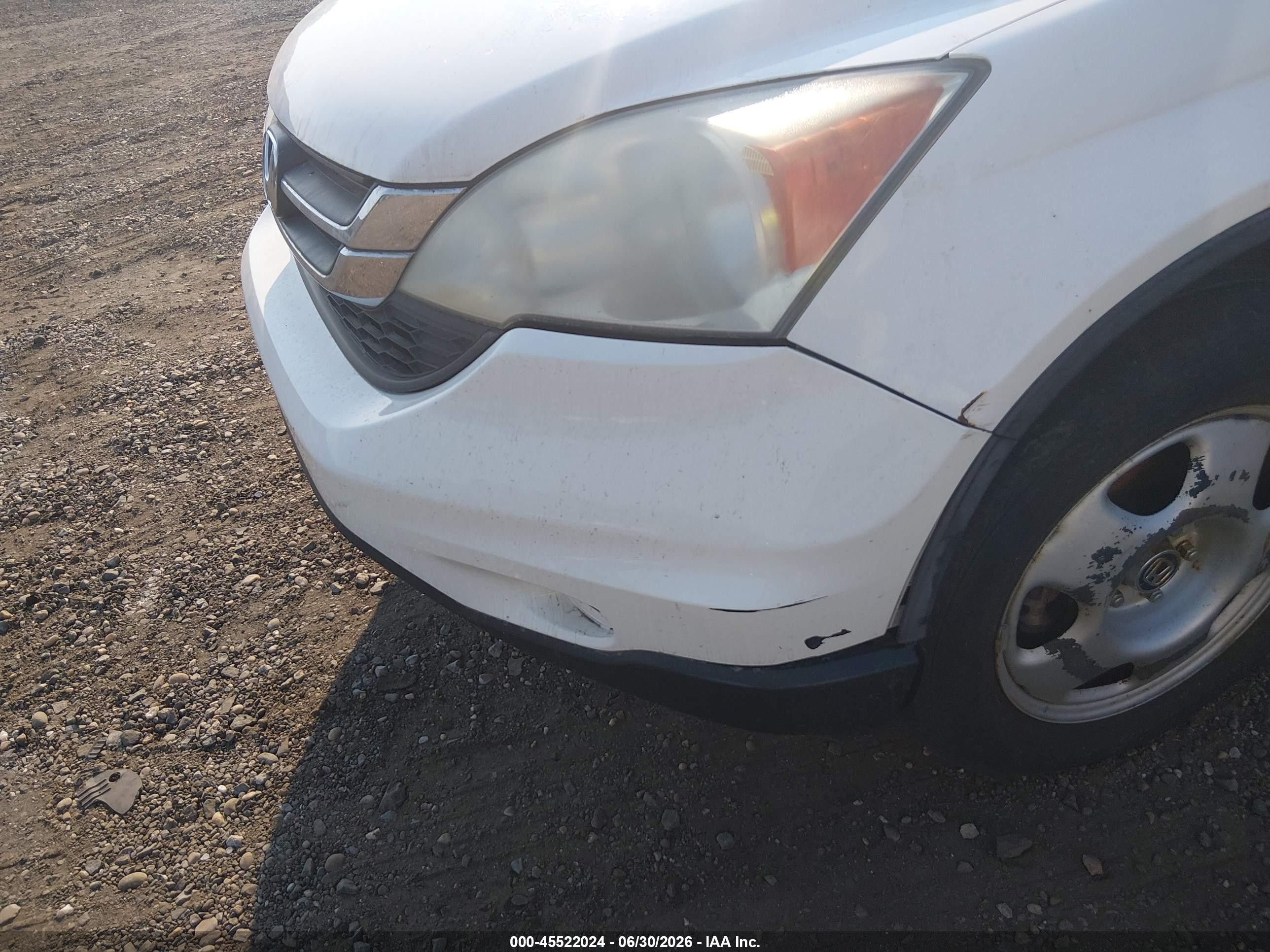 2010 Honda Cr-v Lx Белый vin: 5J6RE4H33AL045216