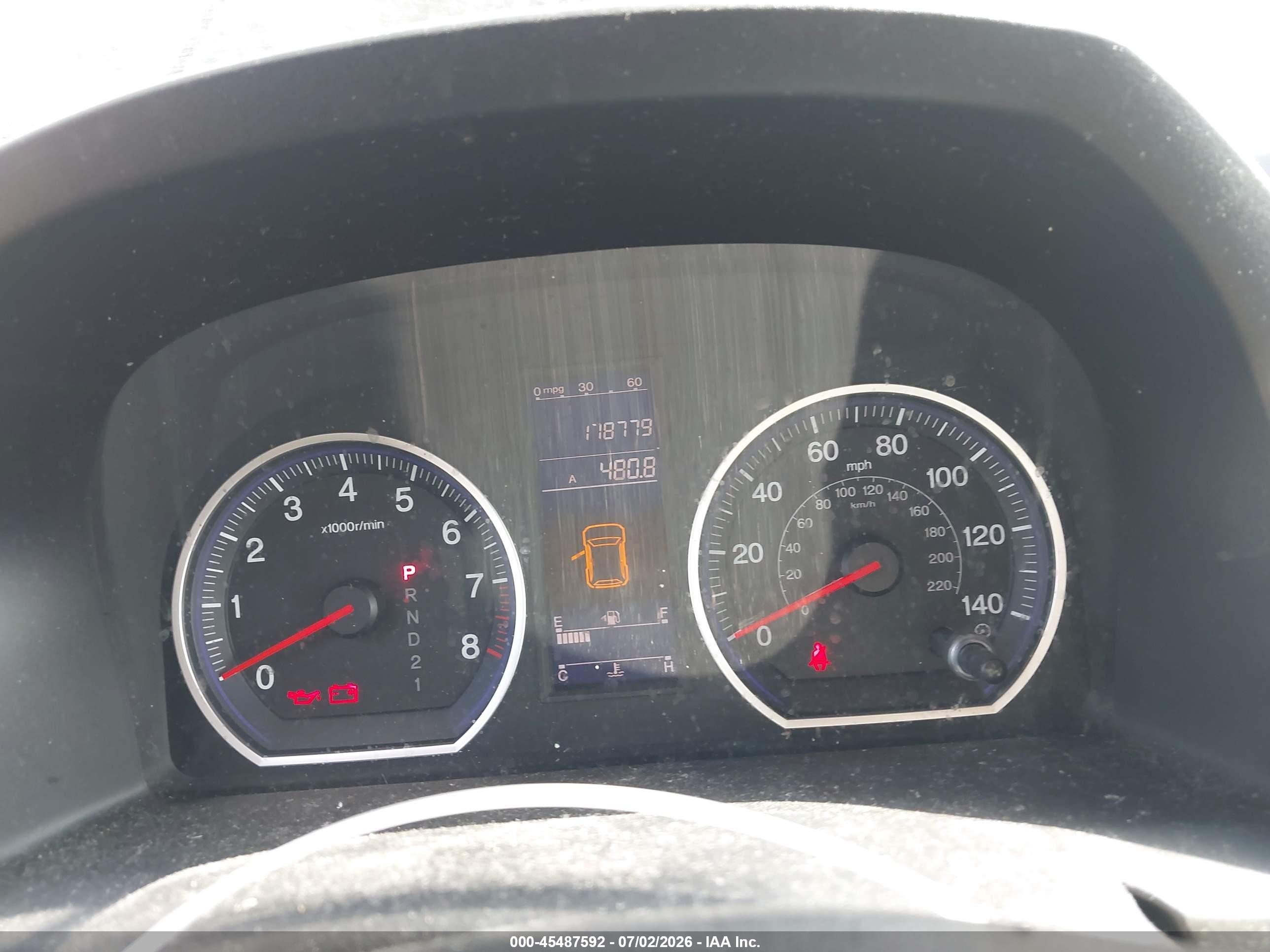 2010 Honda Cr-v Lx Black vin: 5J6RE4H33AL048522