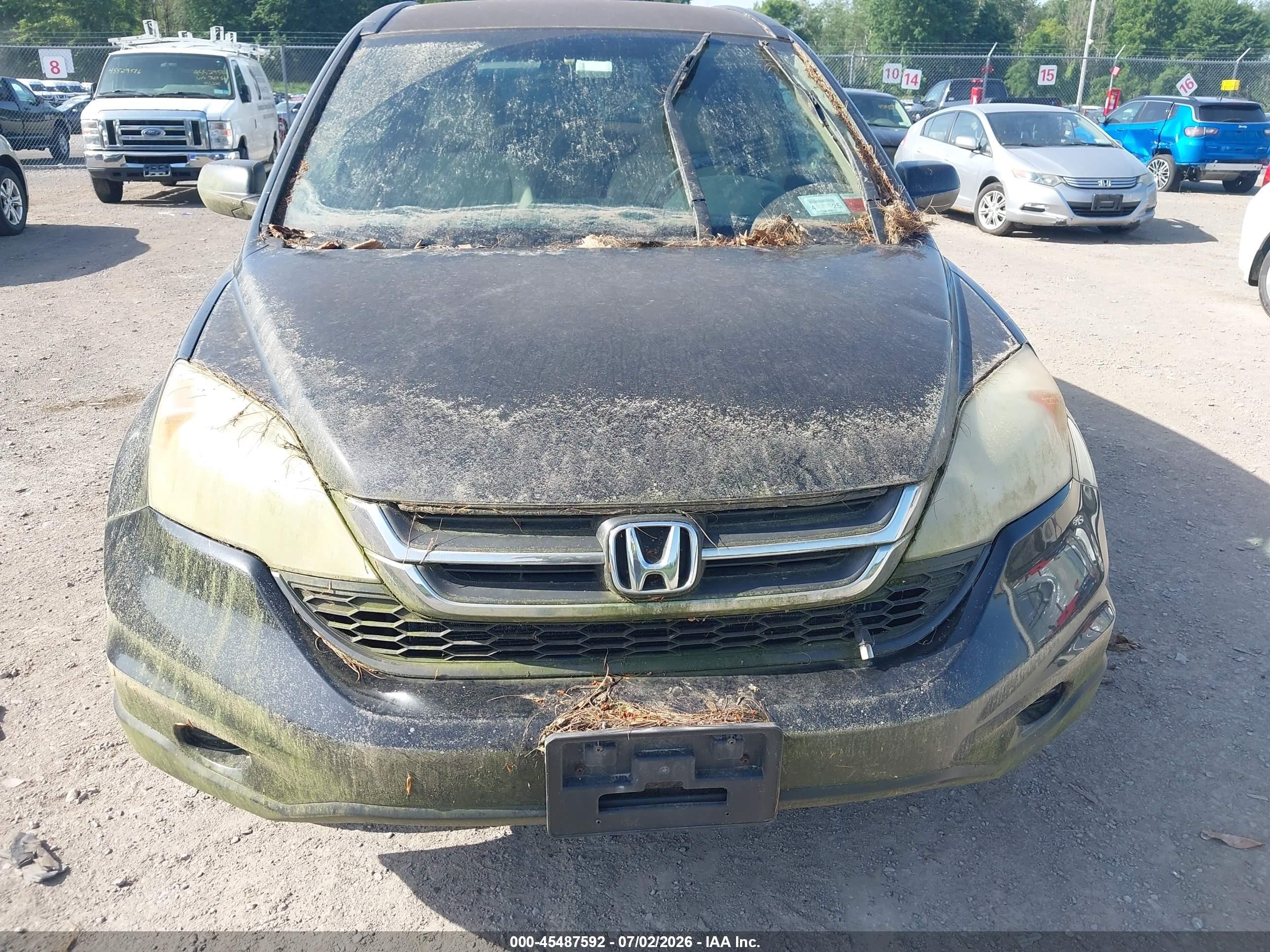 2010 Honda Cr-v Lx Black vin: 5J6RE4H33AL048522