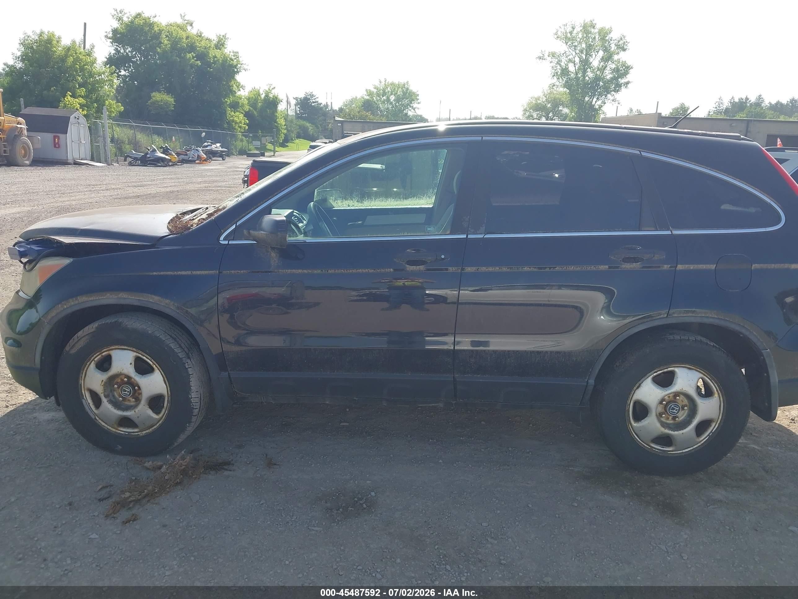 2010 Honda Cr-v Lx Black vin: 5J6RE4H33AL048522