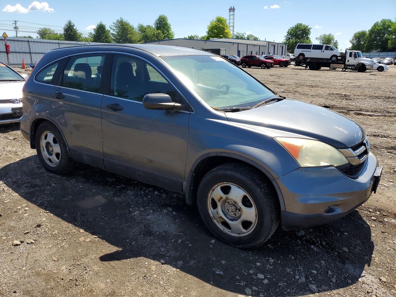 2010 Honda Cr-v Lx Серый vin: 5J6RE4H33AL052649