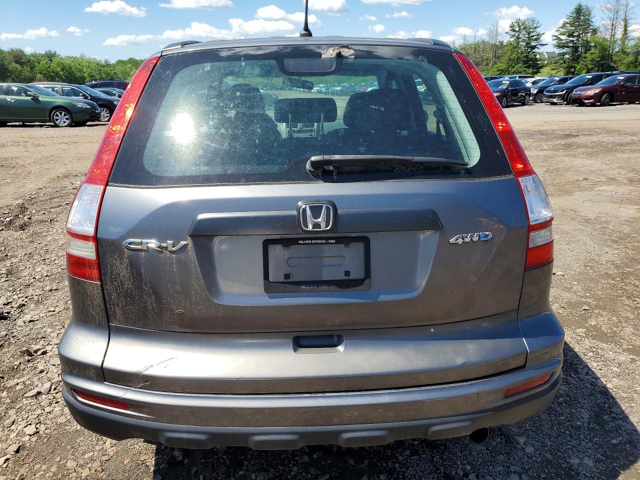 2010 Honda Cr-v Lx Серый vin: 5J6RE4H33AL052649