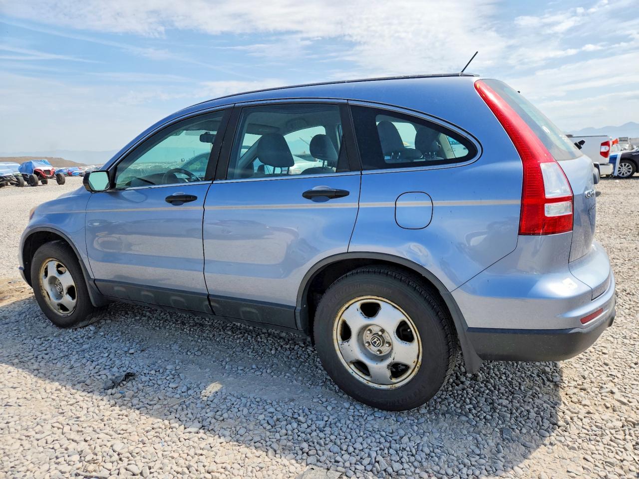 2010 Honda Cr-v Lx Blue vin: 5J6RE4H33AL063702