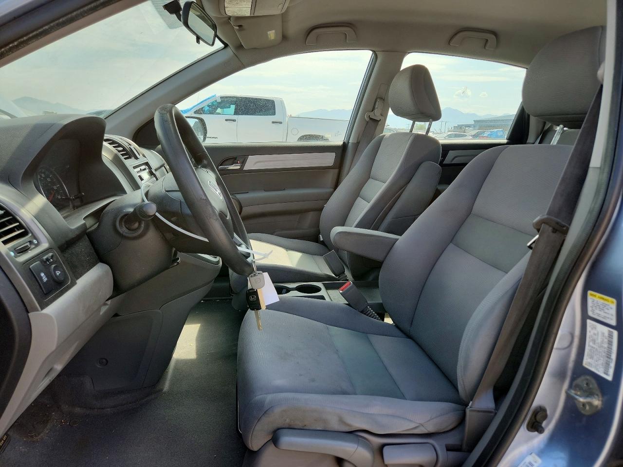 2010 Honda Cr-v Lx Blue vin: 5J6RE4H33AL063702