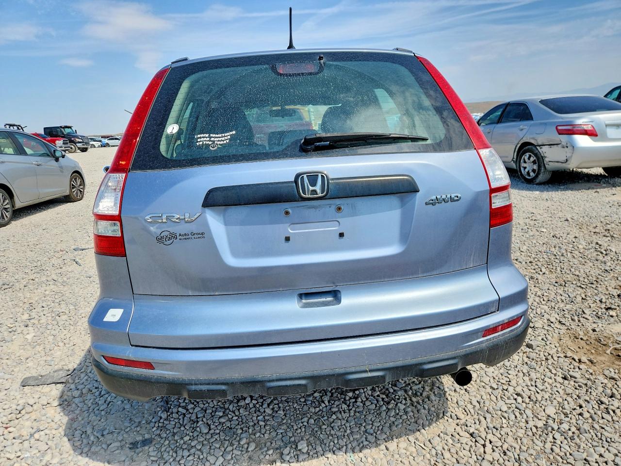 2010 Honda Cr-v Lx Blue vin: 5J6RE4H33AL063702