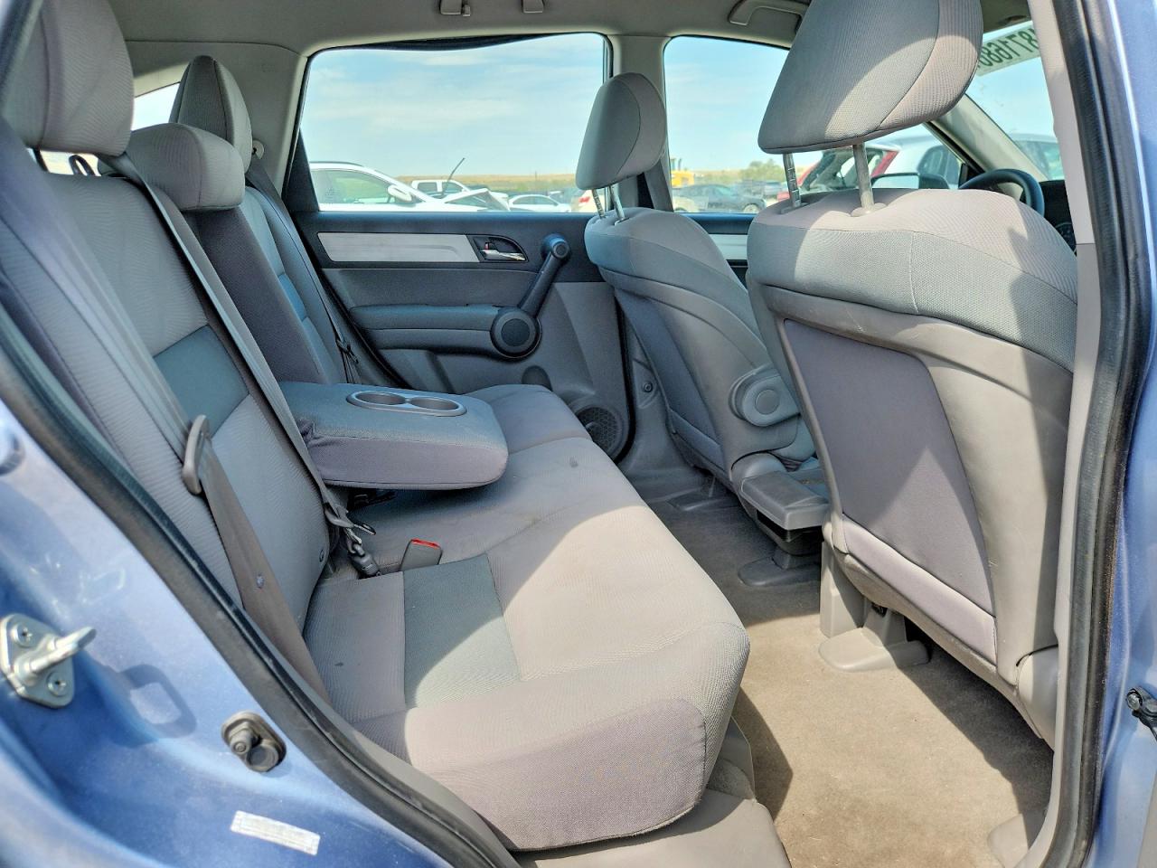 2010 Honda Cr-v Lx Blue vin: 5J6RE4H33AL063702