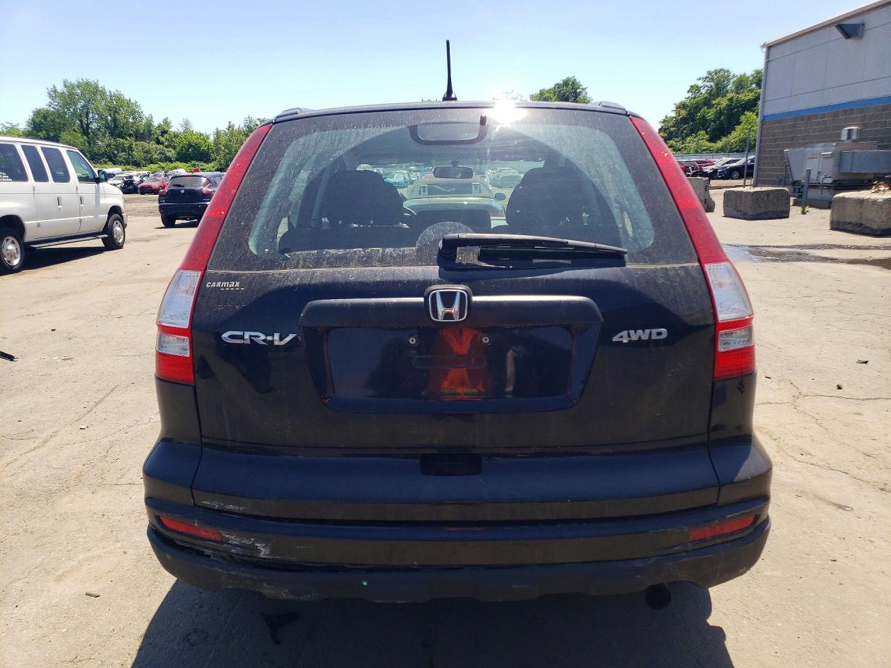 2010 Honda Cr-v Lx Black vin: 5J6RE4H33AL065577
