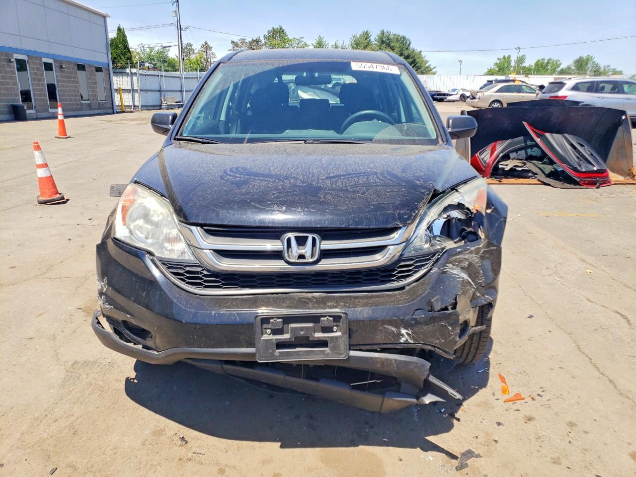 2010 Honda Cr-v Lx Black vin: 5J6RE4H33AL065577