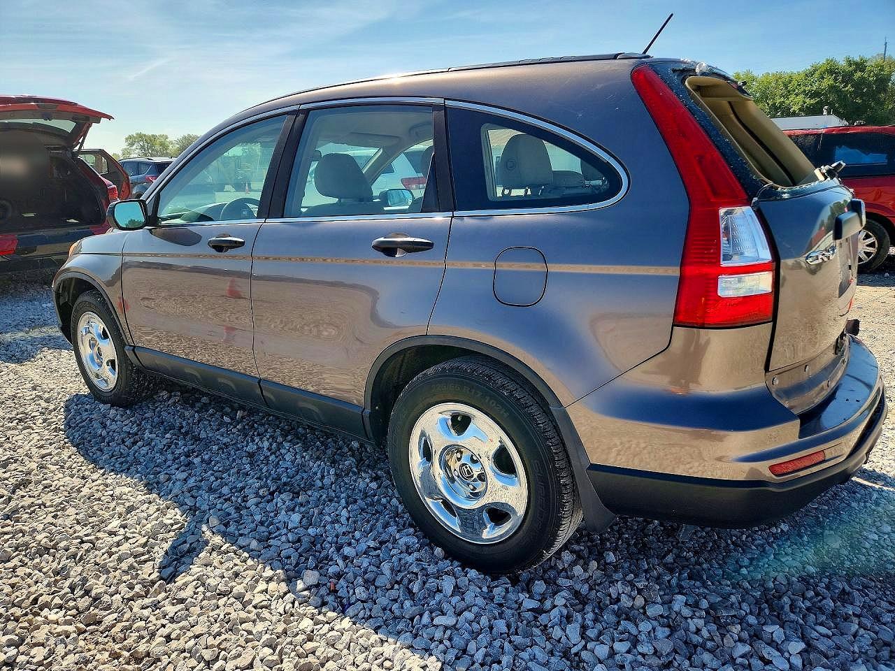 2010 Honda Cr-v Lx Gray vin: 5J6RE4H33AL088860