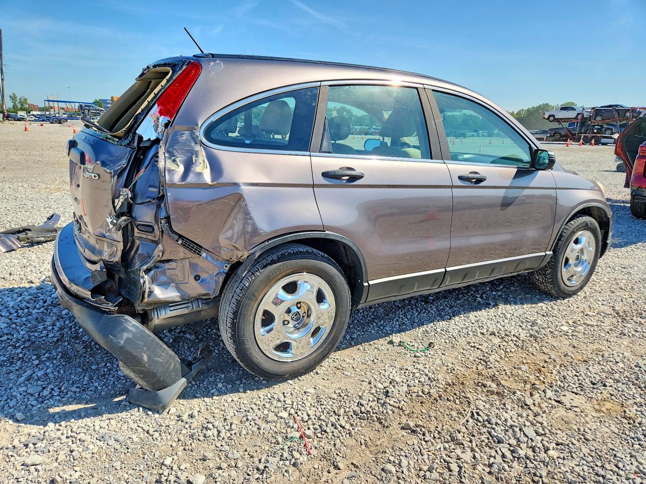 2010 Honda Cr-v Lx Gray vin: 5J6RE4H33AL088860