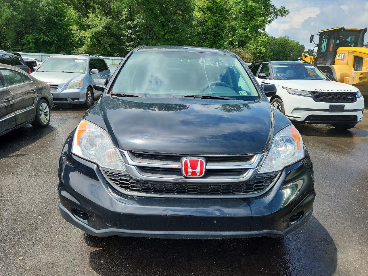 2010 Honda Cr-v Lx Black vin: 5J6RE4H33AL098045