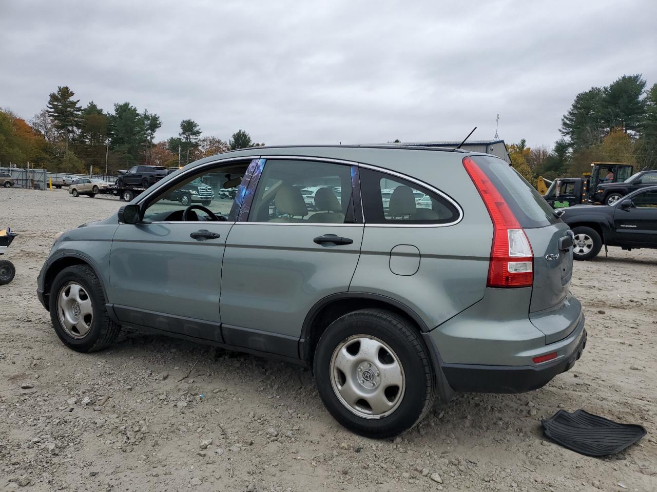 2011 Honda Cr-v Lx Teal vin: 5J6RE4H33BL026540