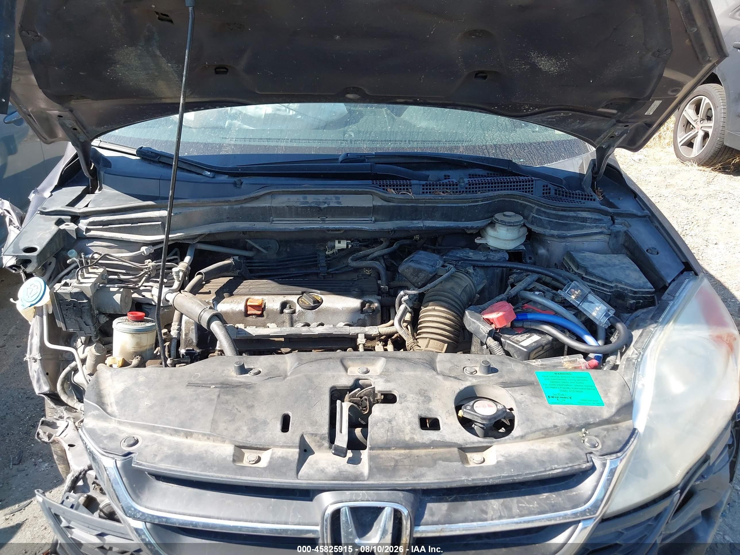 2011 Honda Cr-v Lx Серый vin: 5J6RE4H33BL064673