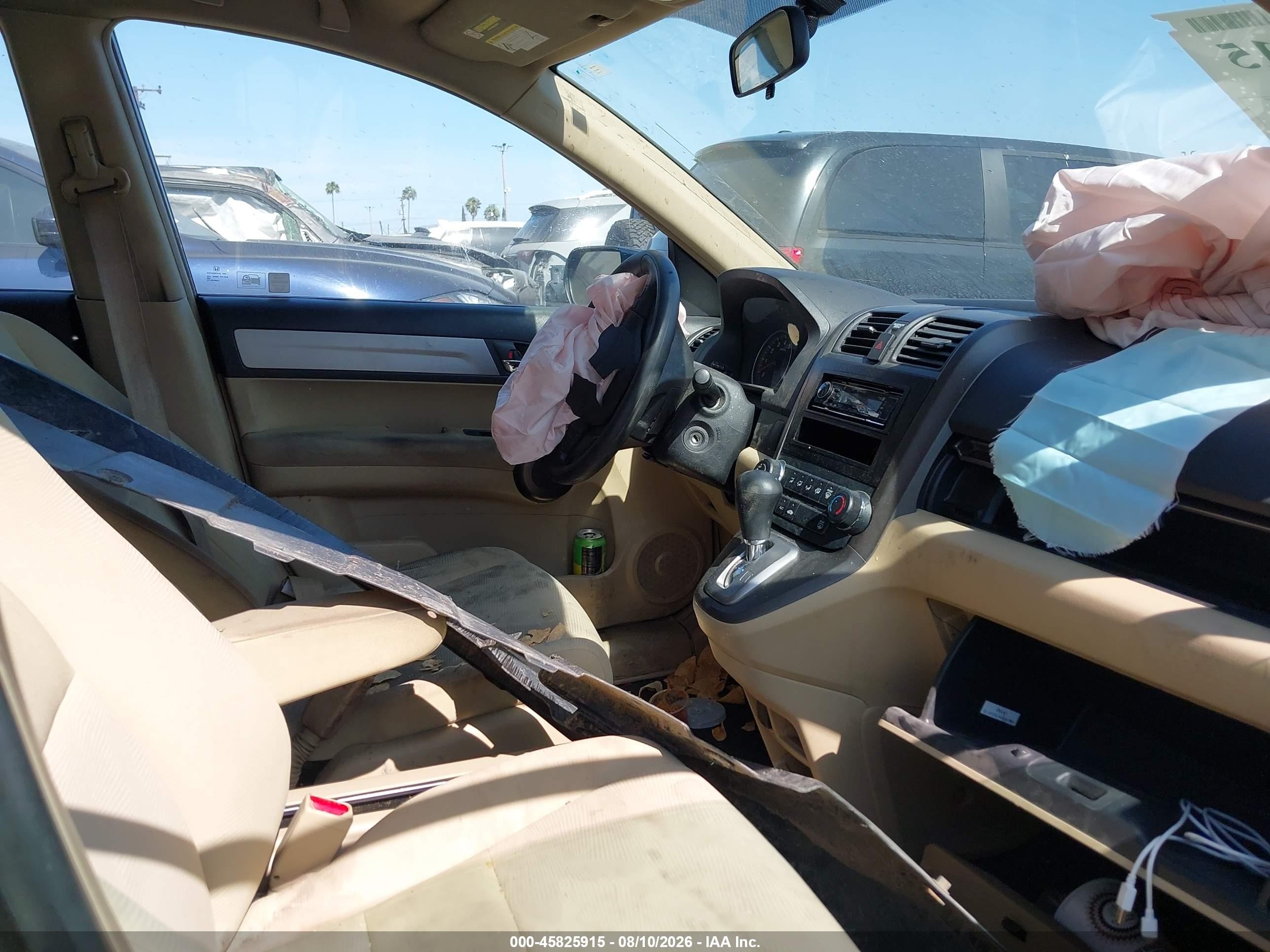 2011 Honda Cr-v Lx Серый vin: 5J6RE4H33BL064673