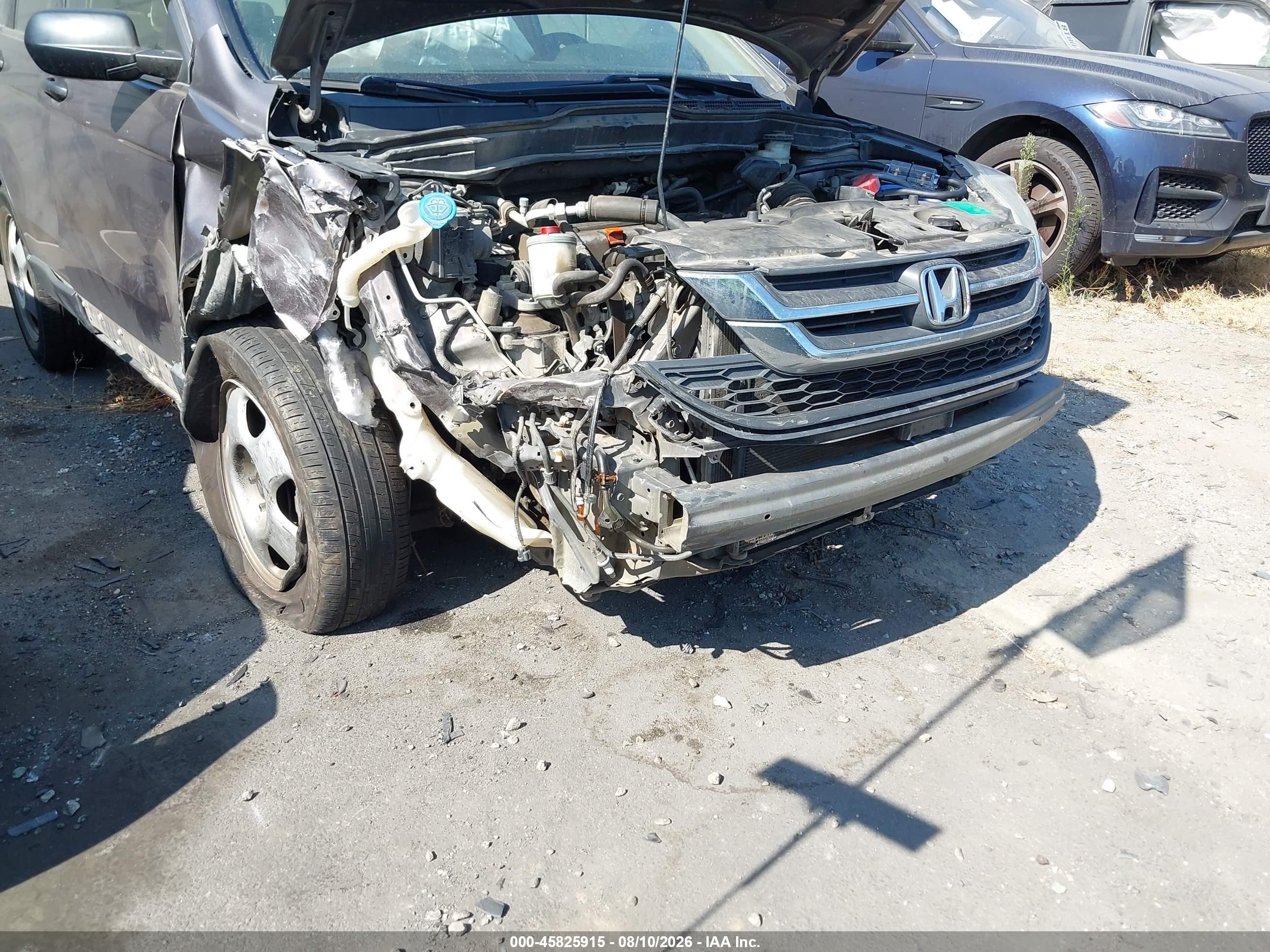 2011 Honda Cr-v Lx Серый vin: 5J6RE4H33BL064673