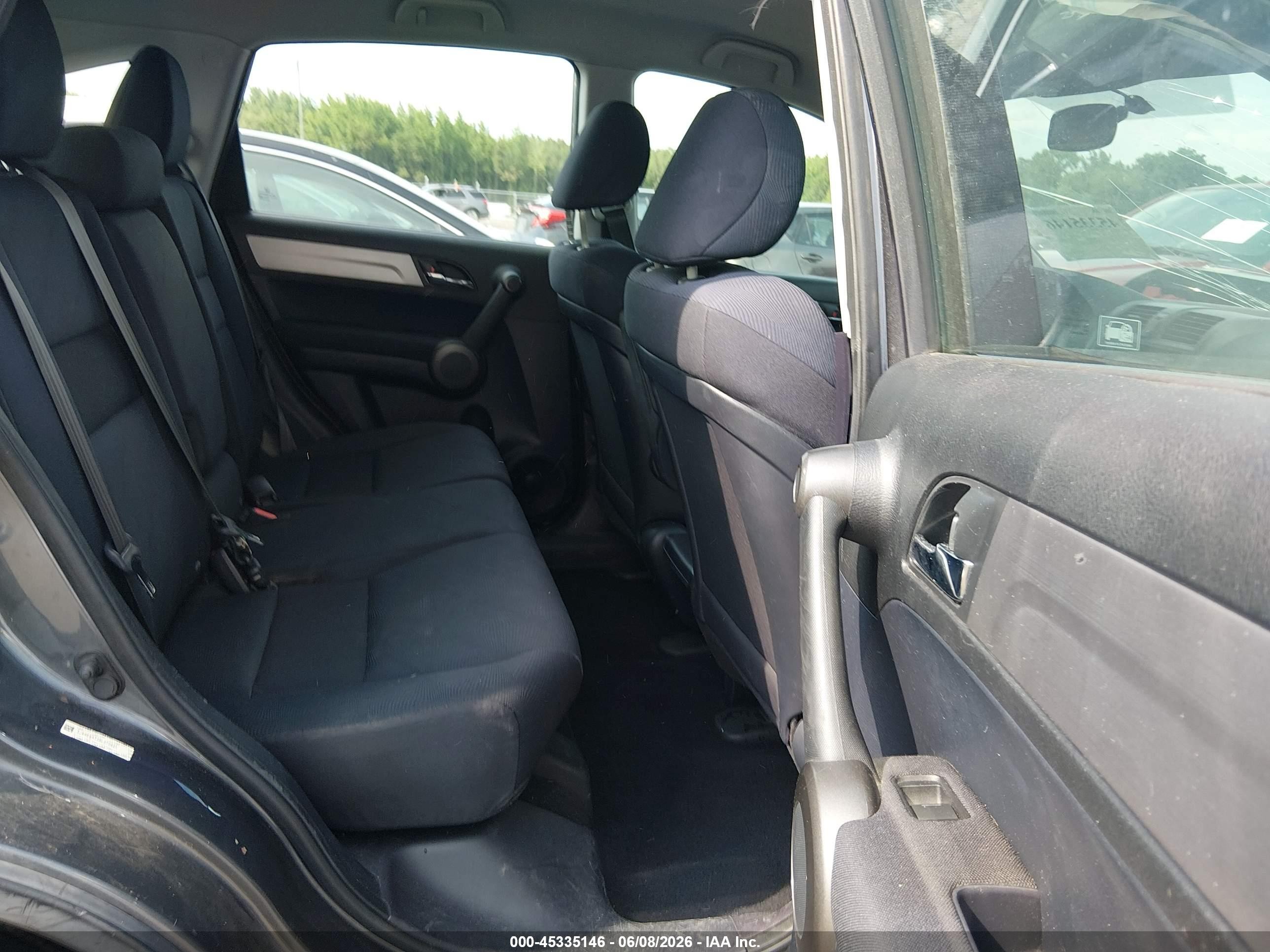 2011 Honda Cr-v Lx Серый vin: 5J6RE4H33BL070621
