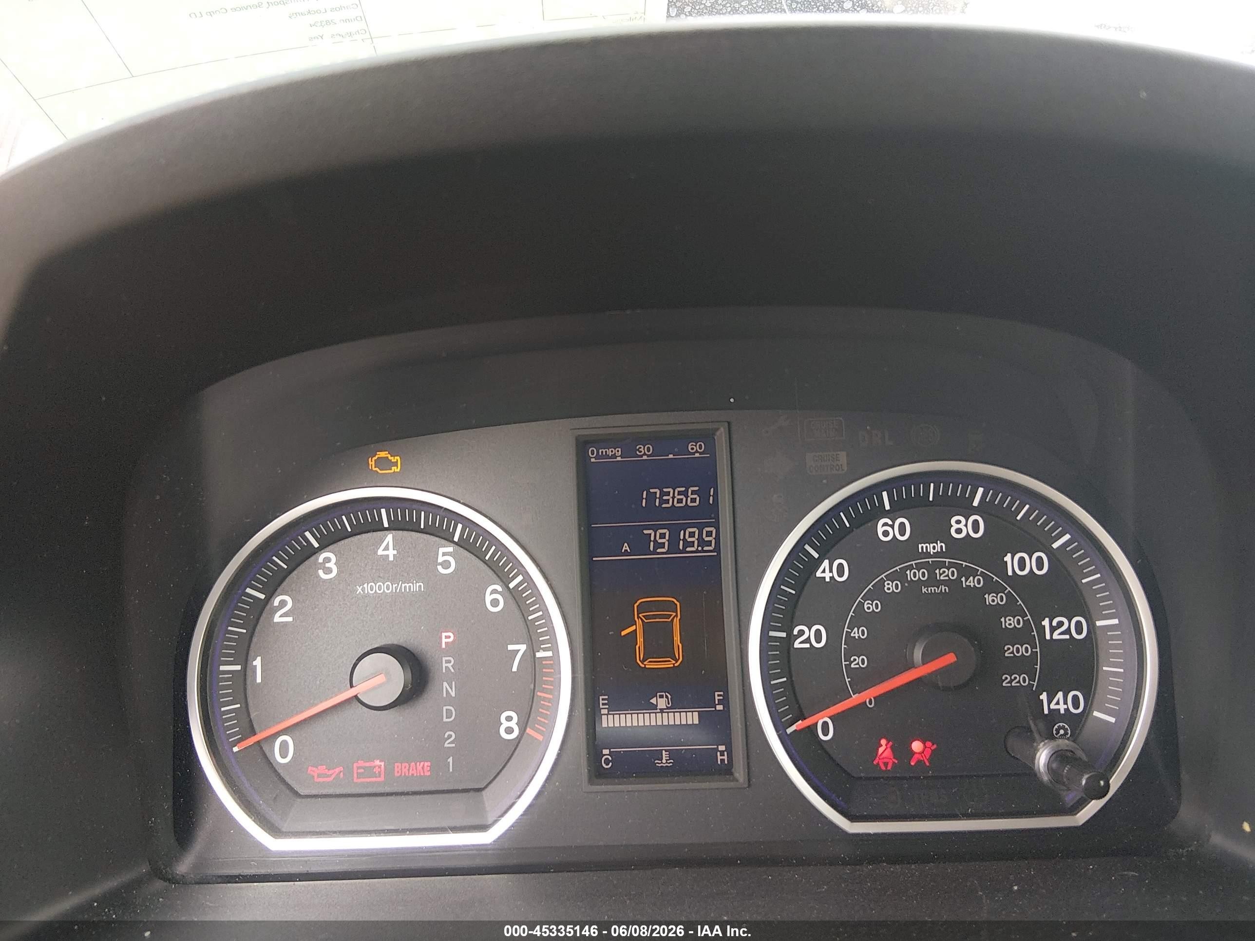 2011 Honda Cr-v Lx Серый vin: 5J6RE4H33BL070621