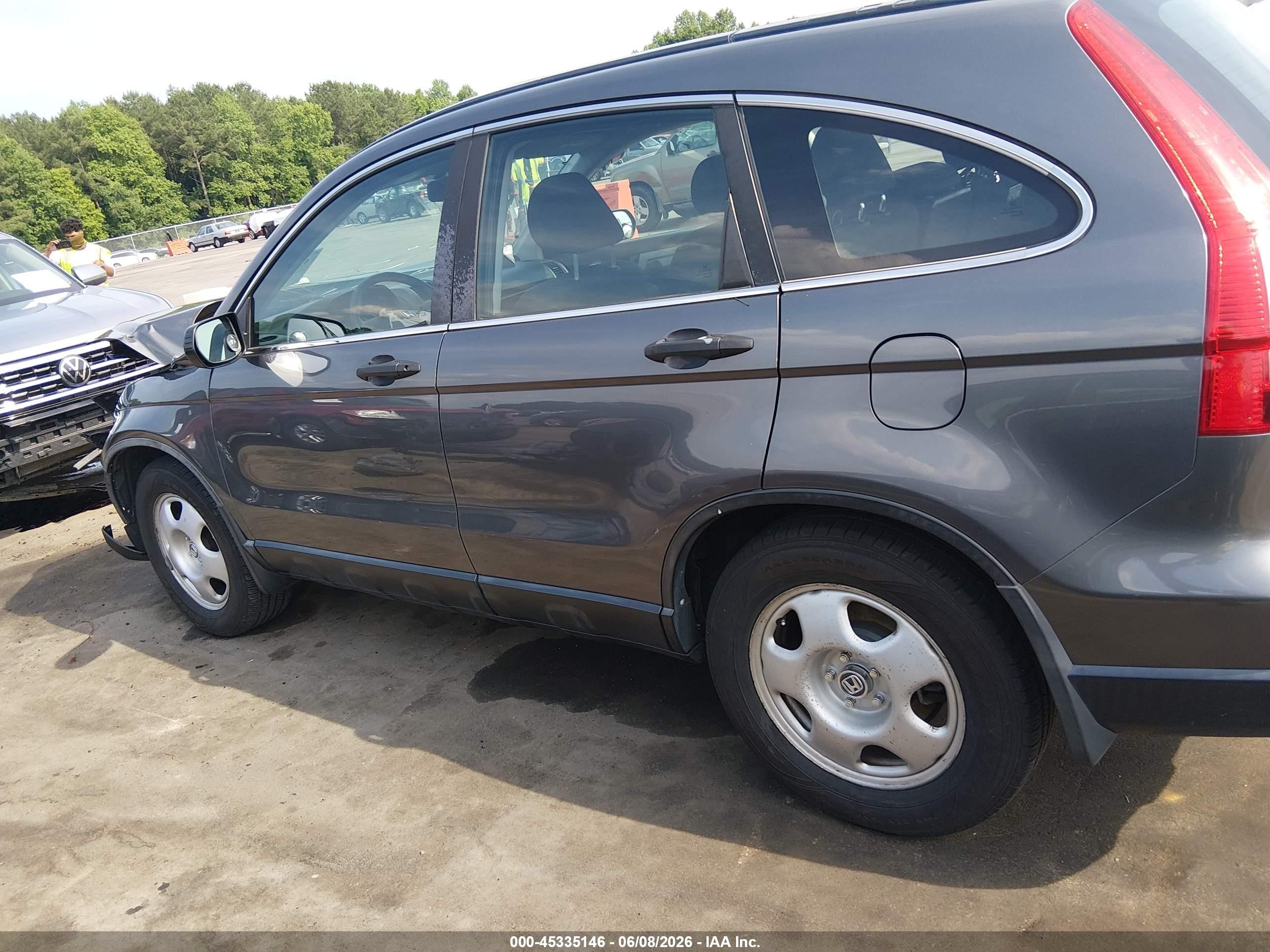 2011 Honda Cr-v Lx Серый vin: 5J6RE4H33BL070621