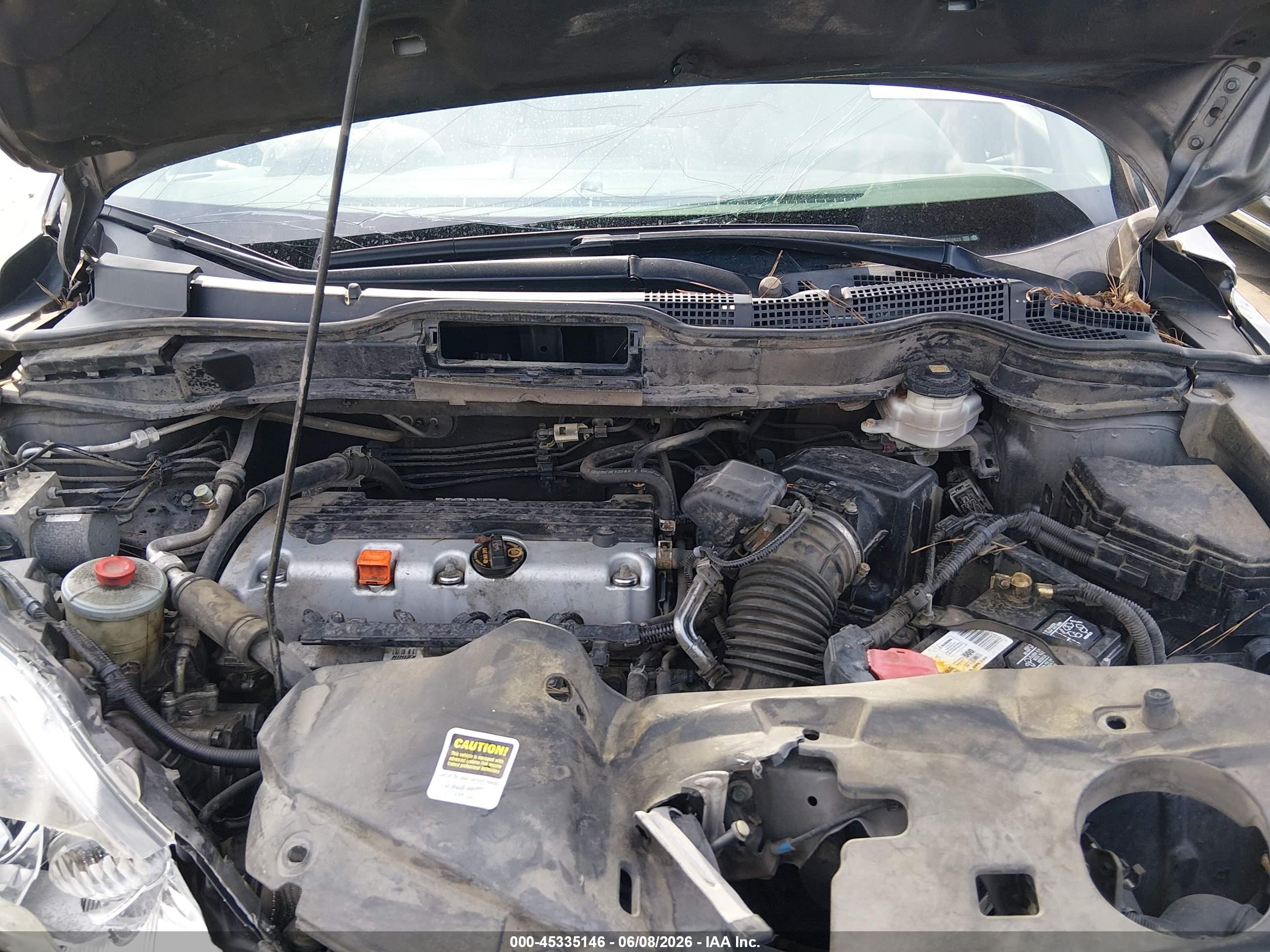 2011 Honda Cr-v Lx Серый vin: 5J6RE4H33BL070621