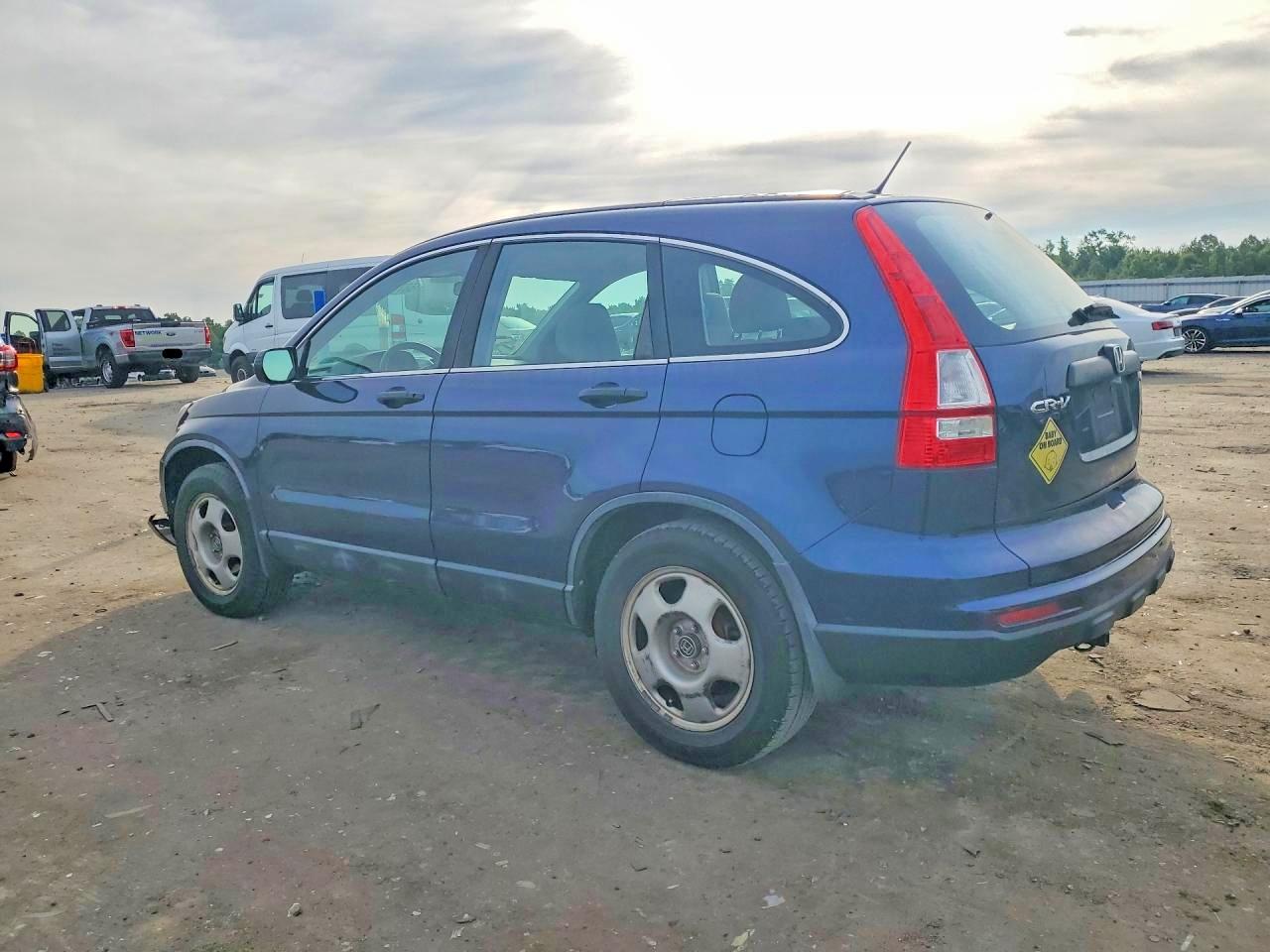 2011 Honda Cr-v Lx Blue vin: 5J6RE4H33BL081067