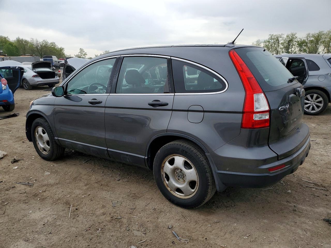 2011 Honda Cr-v Lx Серый vin: 5J6RE4H33BL086026