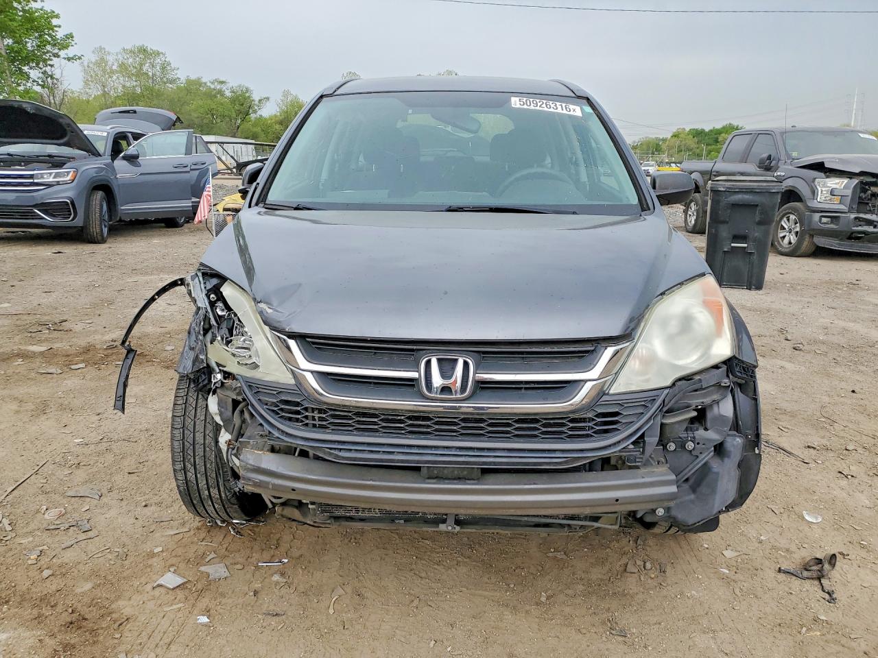 2011 Honda Cr-v Lx Серый vin: 5J6RE4H33BL086026