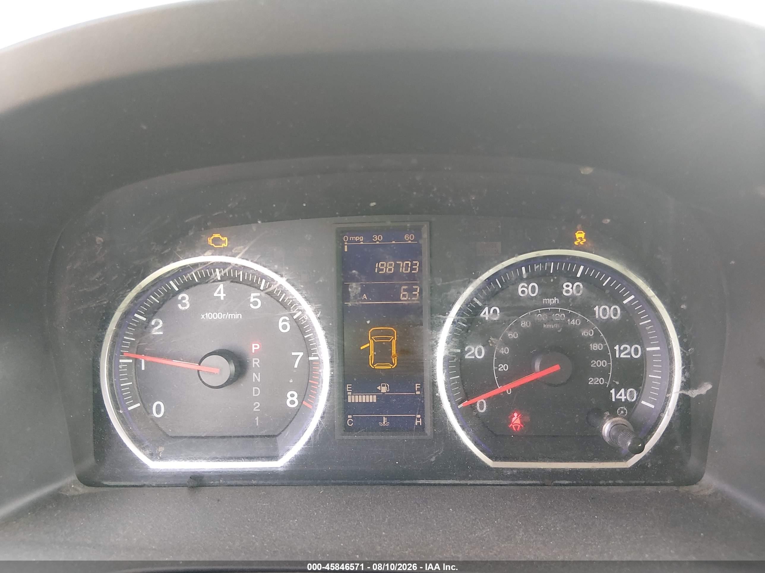 2010 Honda Cr-v Lx Blue vin: 5J6RE4H34AL005615