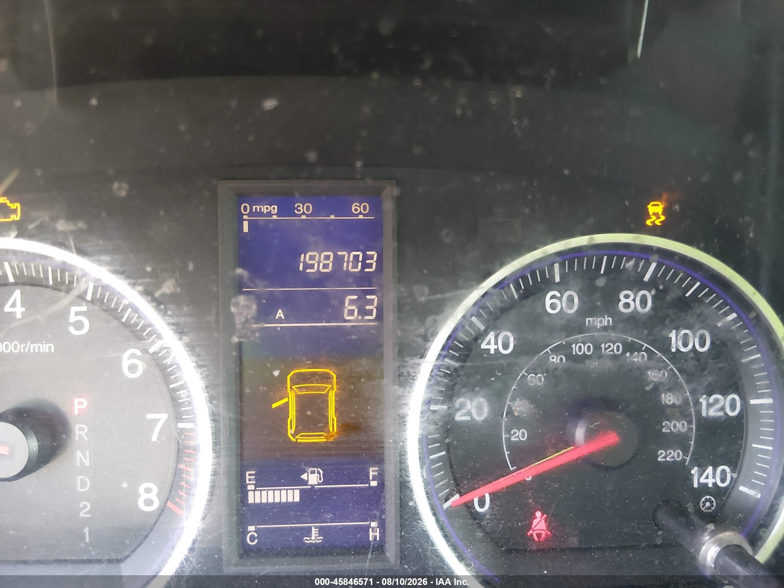 2010 Honda Cr-v Lx Blue vin: 5J6RE4H34AL005615