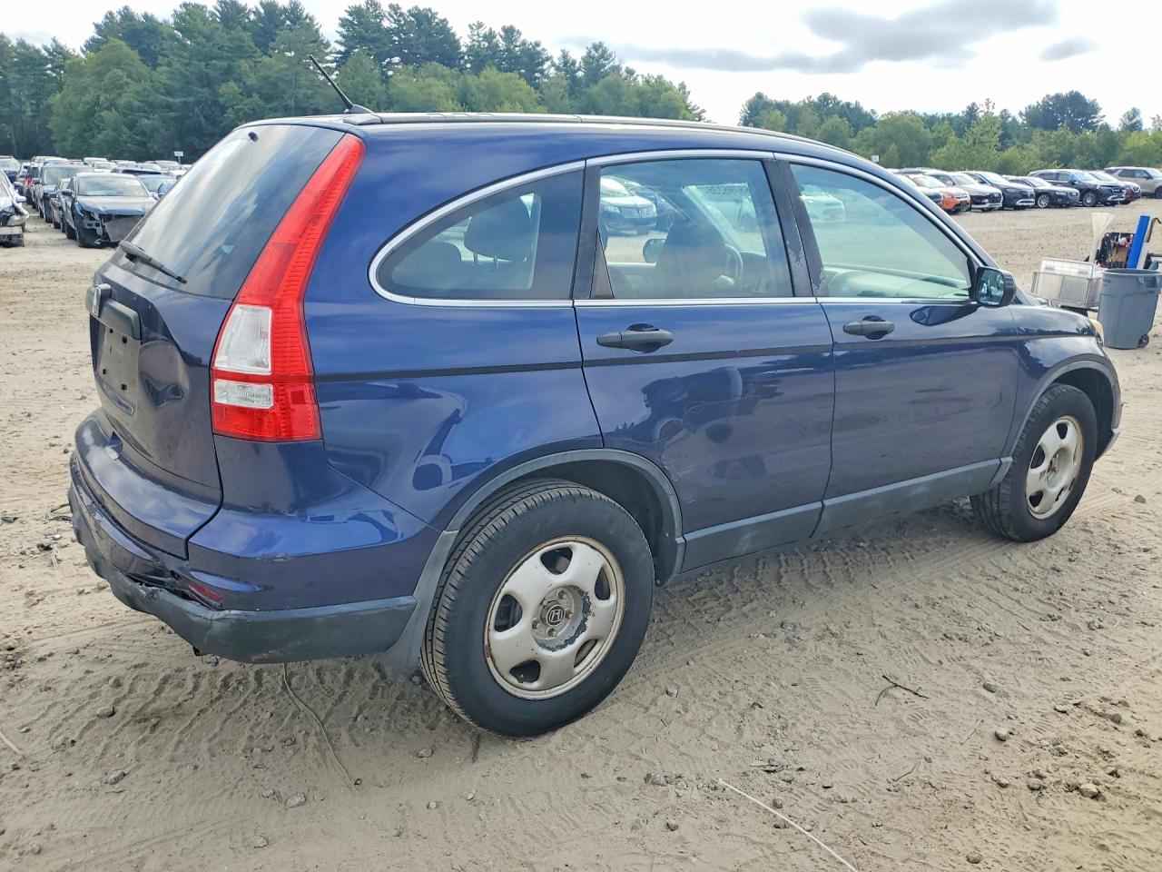 2010 Honda Cr-v Lx Blue vin: 5J6RE4H34AL041028