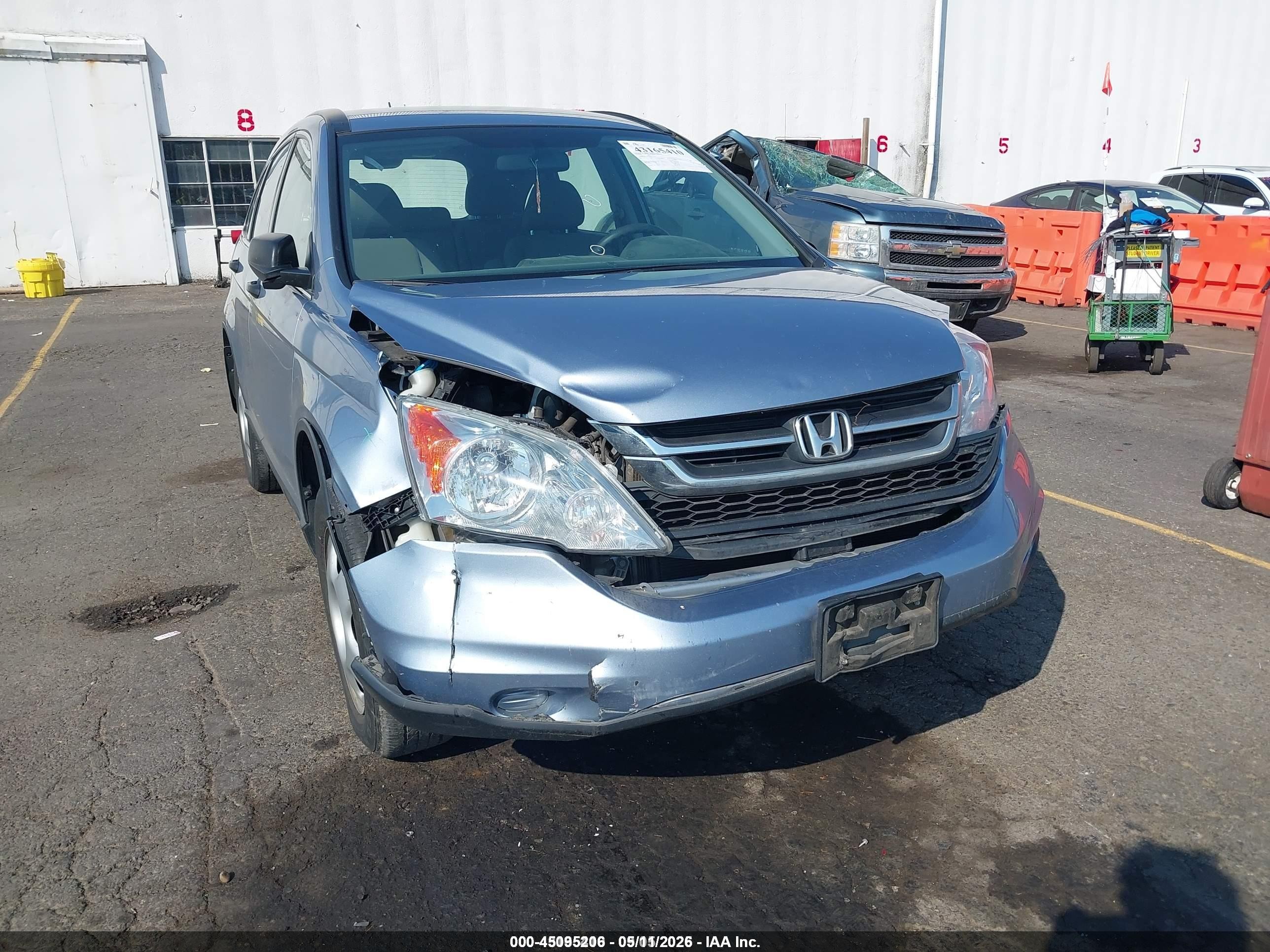2010 Honda Cr-v Lx Синий vin: 5J6RE4H34AL052594