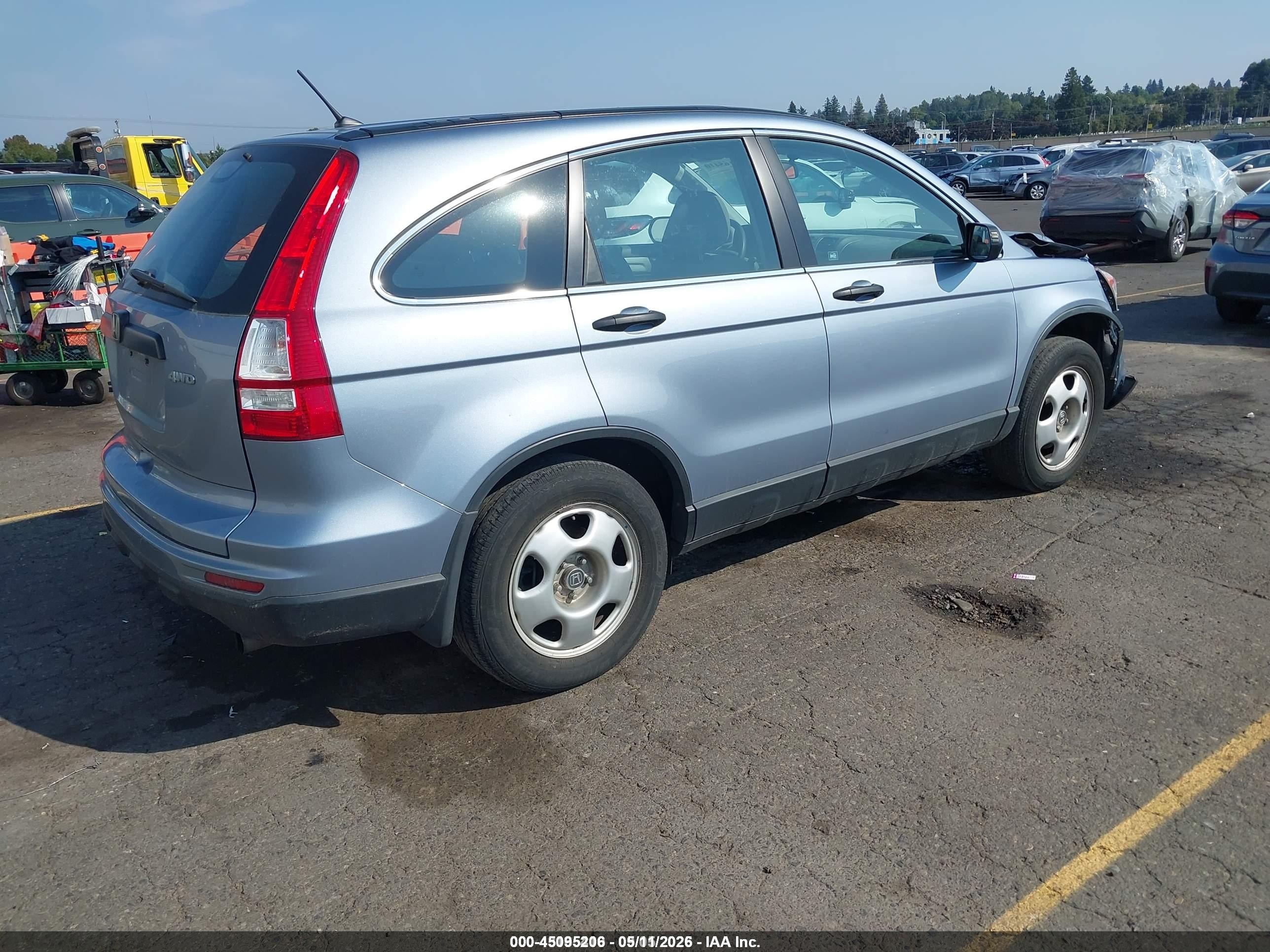 2010 Honda Cr-v Lx Синий vin: 5J6RE4H34AL052594