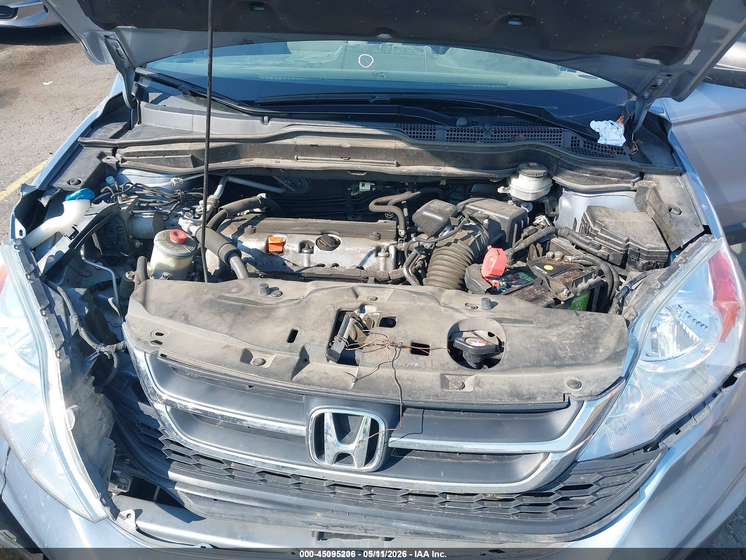 2010 Honda Cr-v Lx Синий vin: 5J6RE4H34AL052594