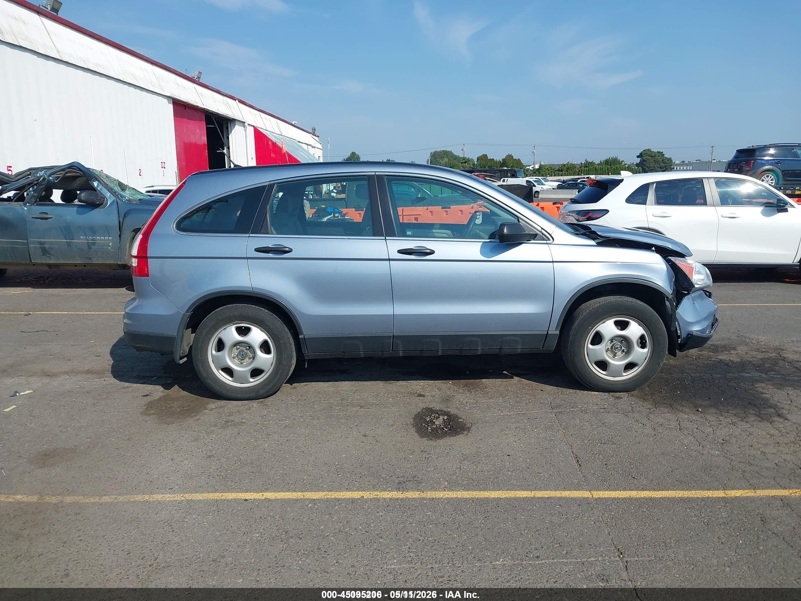 2010 Honda Cr-v Lx Синий vin: 5J6RE4H34AL052594